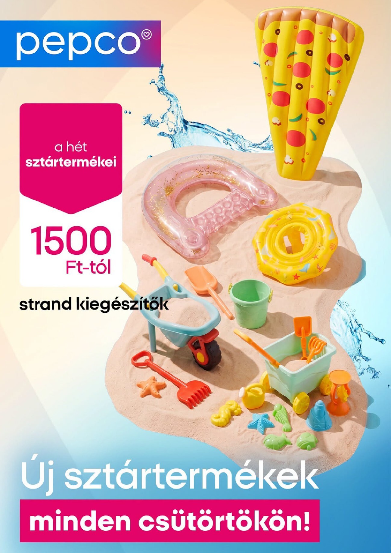 pepco - Aktuális Pepco szórólap érvényes csütörtöktől 2026.06.18.-től szerdától 2026.06.24.-ig - page: 1