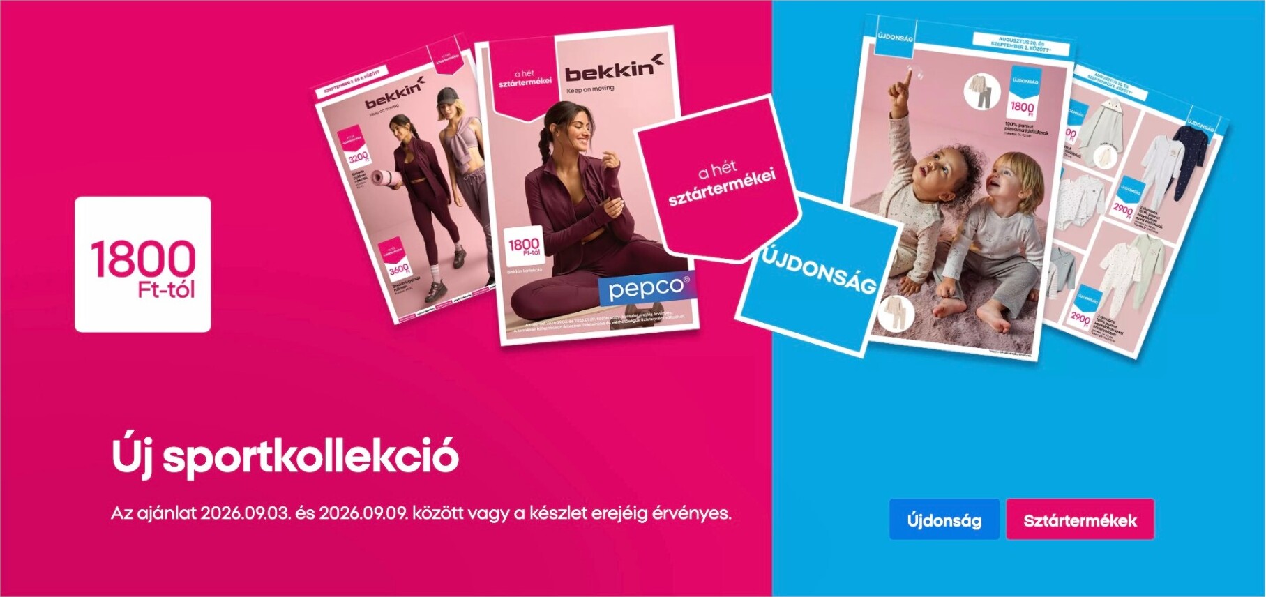 pepco - Aktuális Pepco szórólap érvényes csütörtöktől 2026.09.03.-től szerdától 2026.09.09.-ig