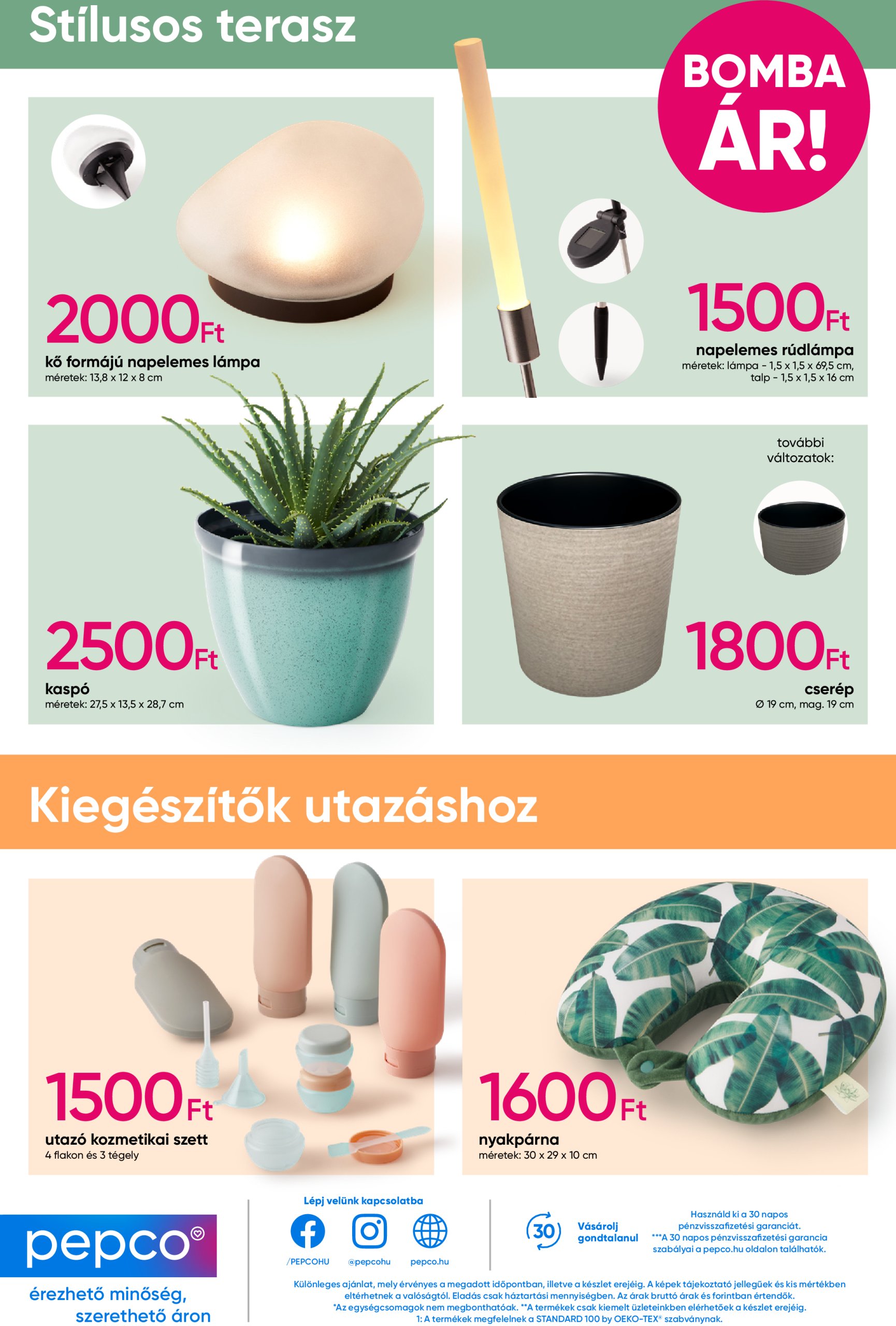 pepco - Pepco - Stílusos nyár akciós újság, érvényes 04.24. - 05.07. - page: 15