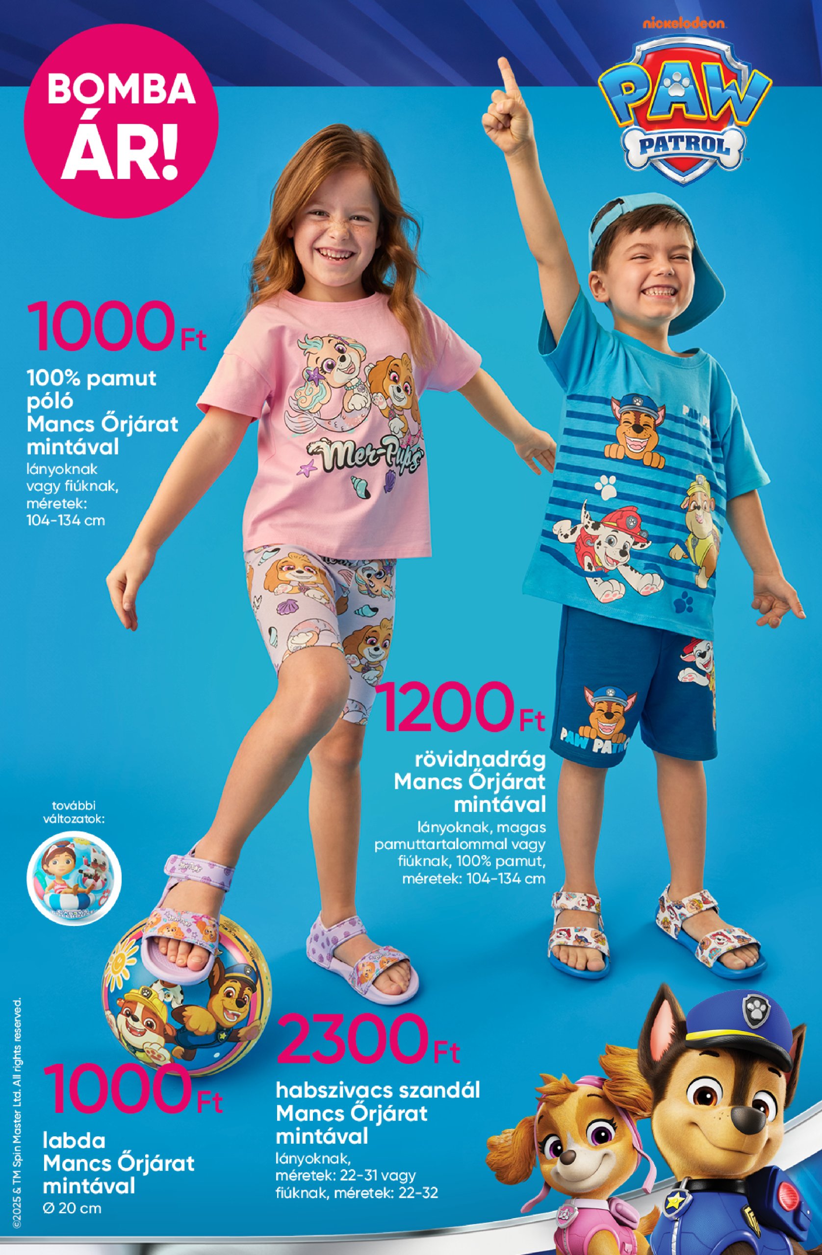 pepco - Pepco - Paw Patrol akciós újság, érvényes 05.22. - 06.04. - page: 3