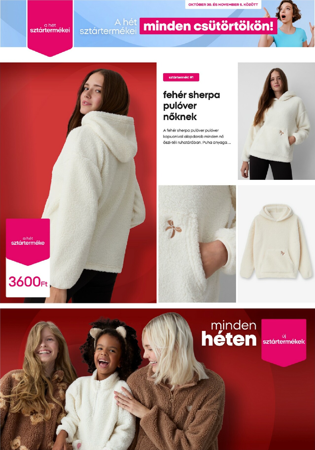 pepco - Pepco - A hét sztártermékei akciós újság, érvényes 10.30. - 11.05. - page: 2