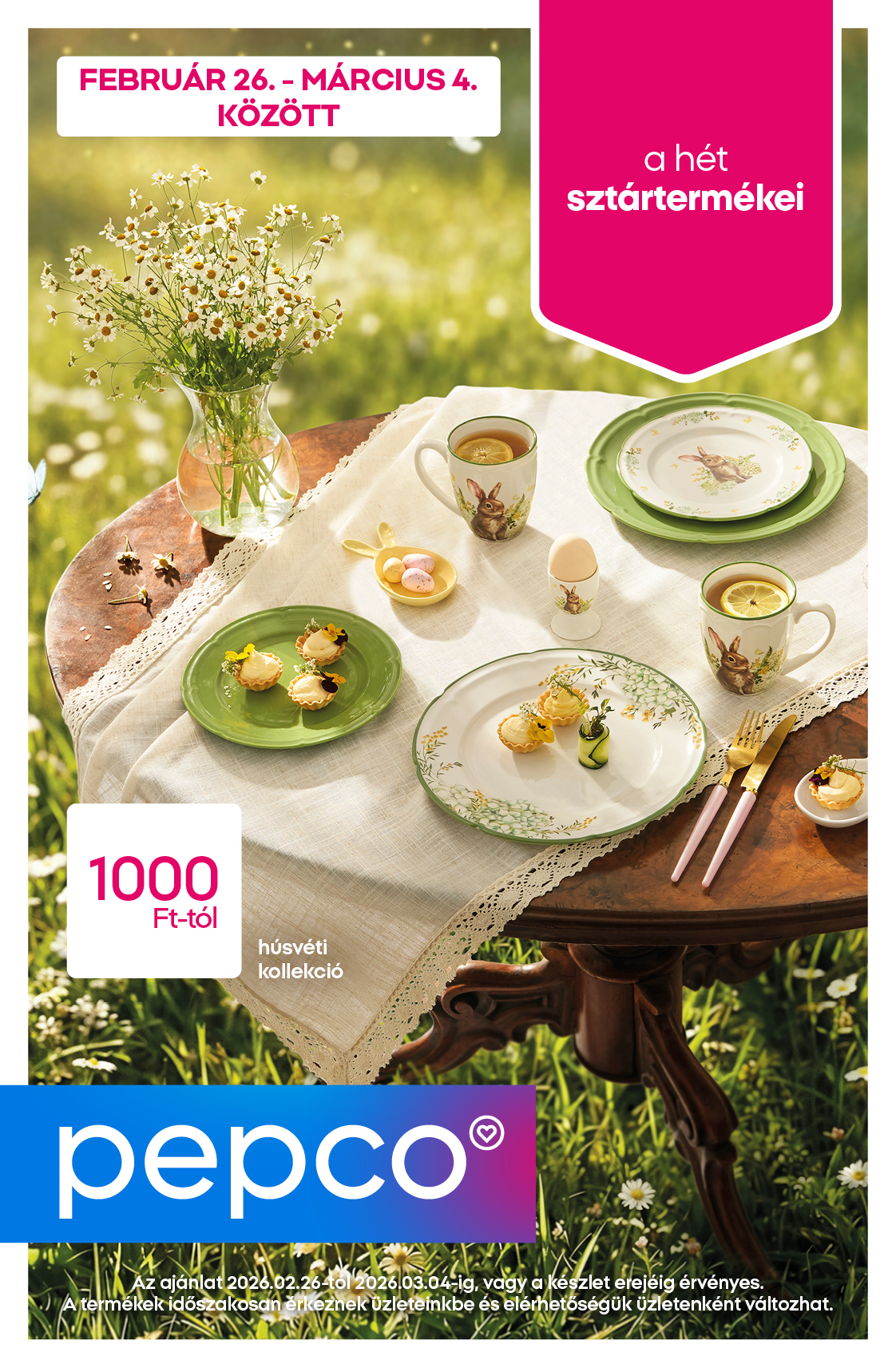 pepco - Pepco akciós újság, érvényes 2026.02.26. - 2026.03.04. - page: 1