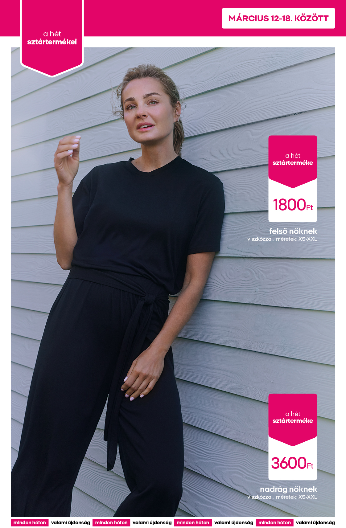 pepco - Pepco - Ruházat nőknek akciós újság, érvényes 2026.03.12. - 2026.03.18. - page: 4