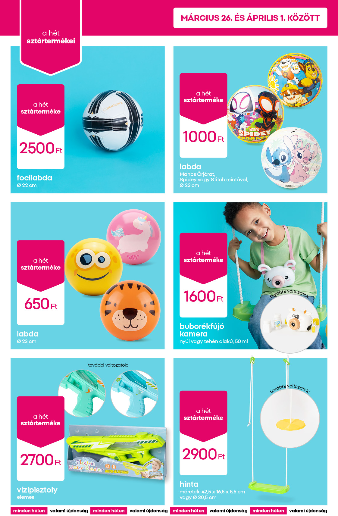 pepco - Pepco - Játékok gyerekeknek akciós újság, érvényes 2026.03.26. - 2026.04.01. - page: 2