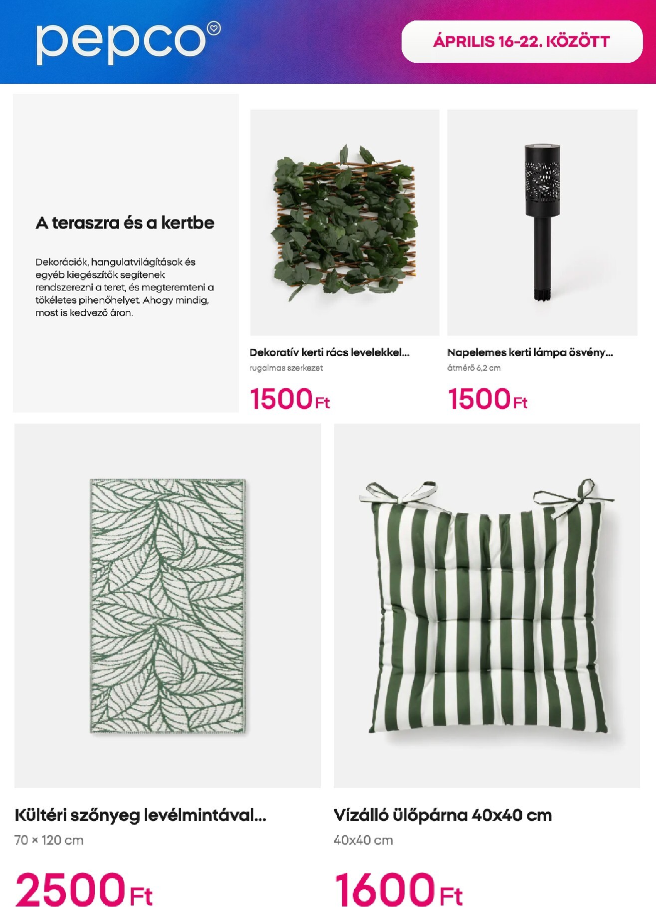 pepco - Aktuális Pepco szórólap érvényes csütörtöktől 2026.04.16.-től szerdától 2026.04.22.-ig - page: 7