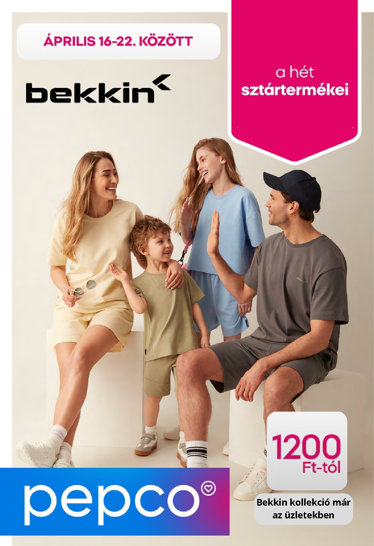 pepco - Aktuális Pepco szórólap érvényes csütörtöktől 2026.04.16.-től szerdától 2026.04.22.-ig - page: 1