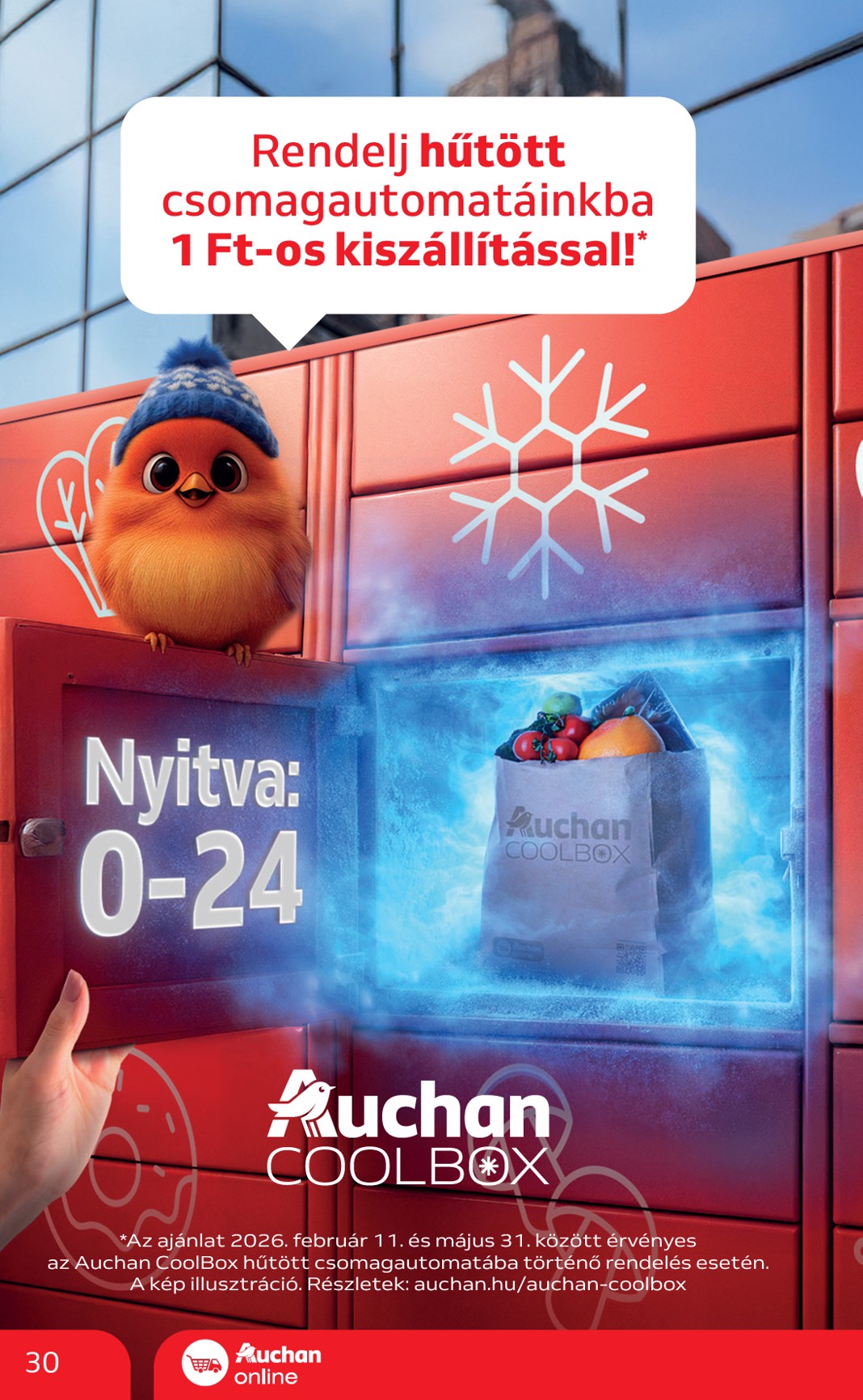 auchan - A jövőbeli Auchan Hipermarket akciós újság csütörtöktől 2026.05.21.-tól szerdától 2026.05.27.-ig érvényes. - page: 30