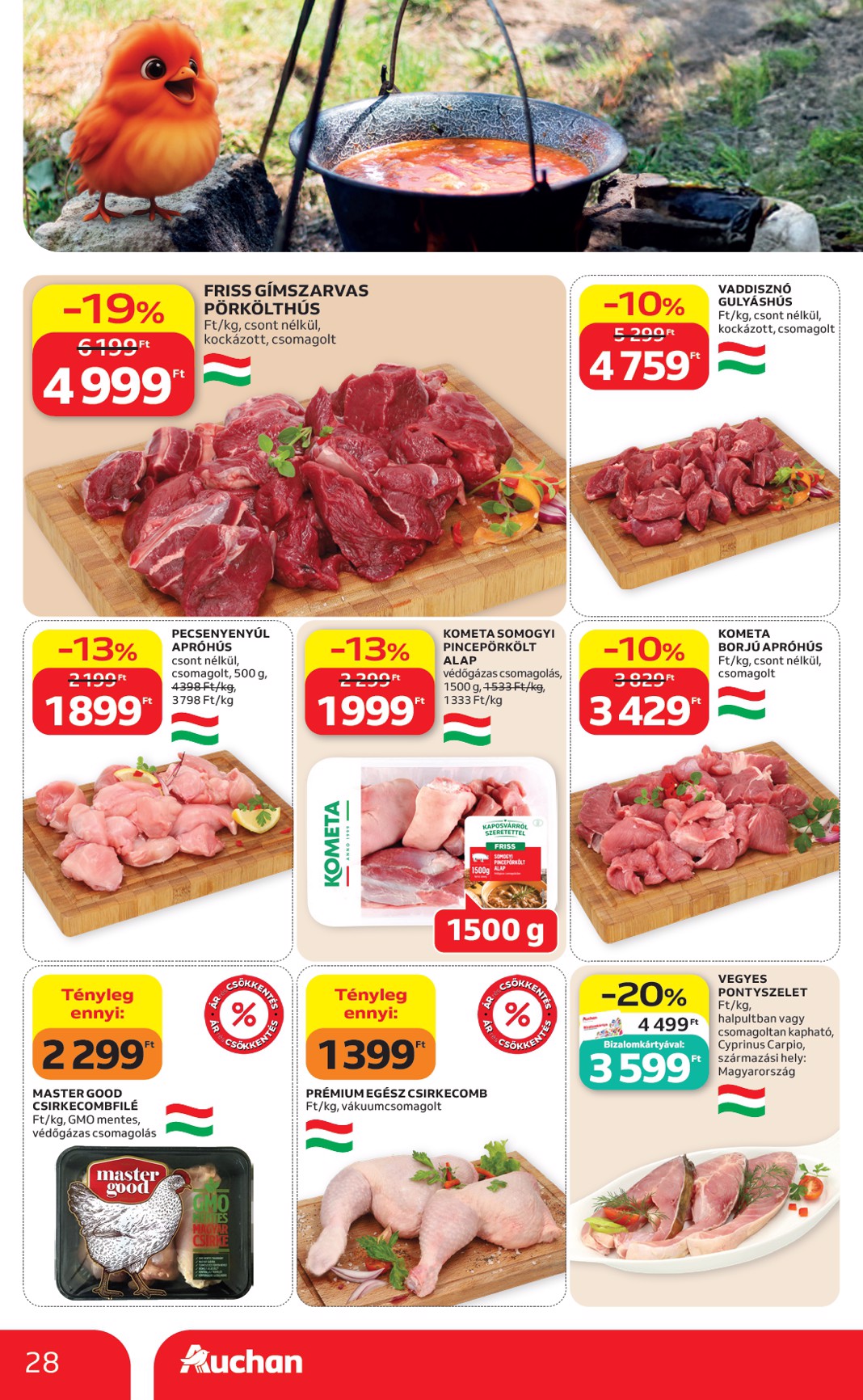 auchan - A jövőbeli Auchan Hipermarket akciós újság csütörtöktől 2026.05.21.-tól szerdától 2026.05.27.-ig érvényes. - page: 28