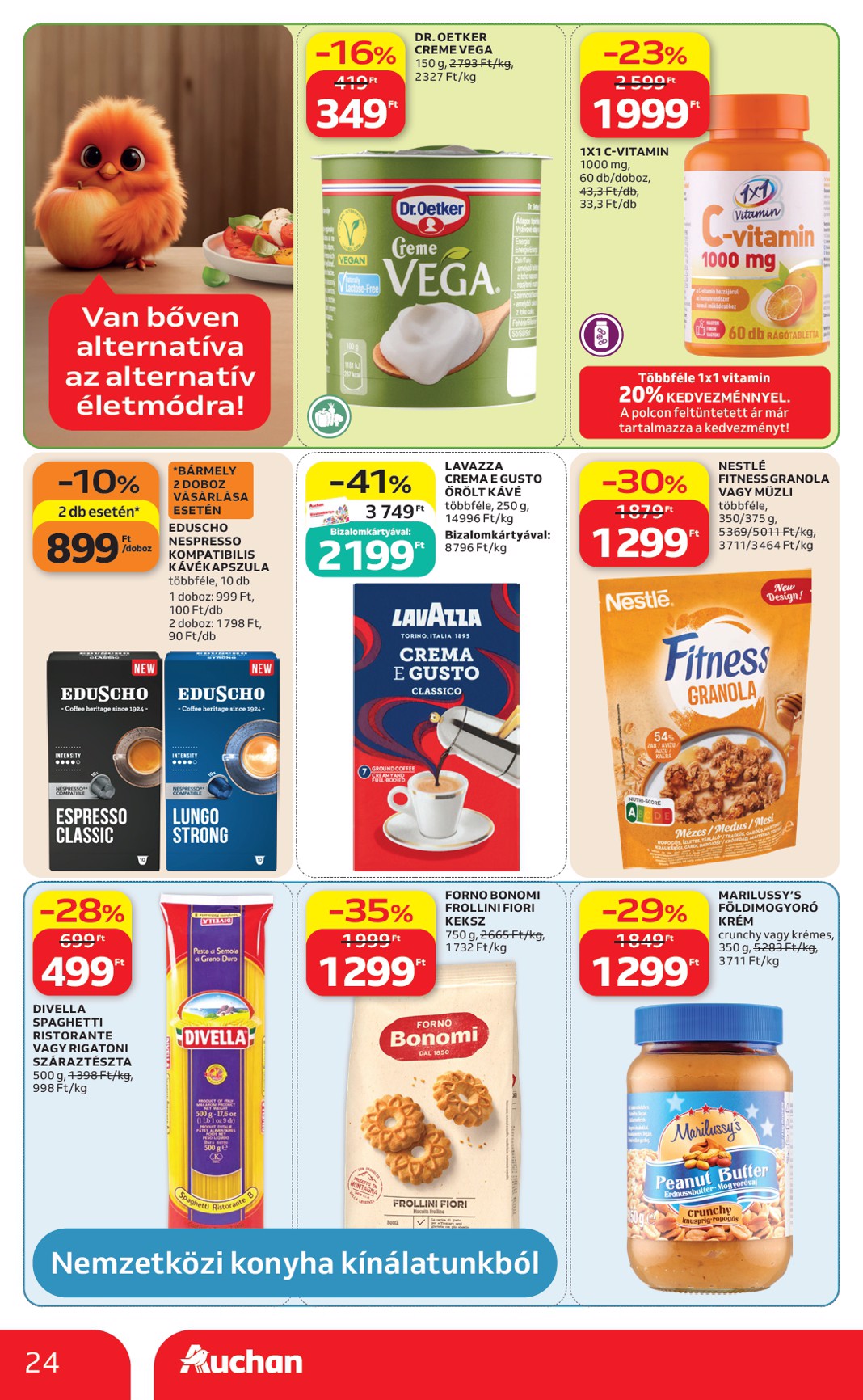 auchan - A jövőbeli Auchan Hipermarket akciós újság csütörtöktől 2026.05.21.-tól szerdától 2026.05.27.-ig érvényes. - page: 24