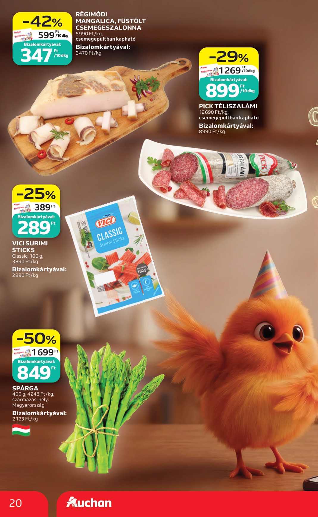 auchan - A jövőbeli Auchan Hipermarket akciós újság csütörtöktől 2026.05.21.-tól szerdától 2026.05.27.-ig érvényes. - page: 20