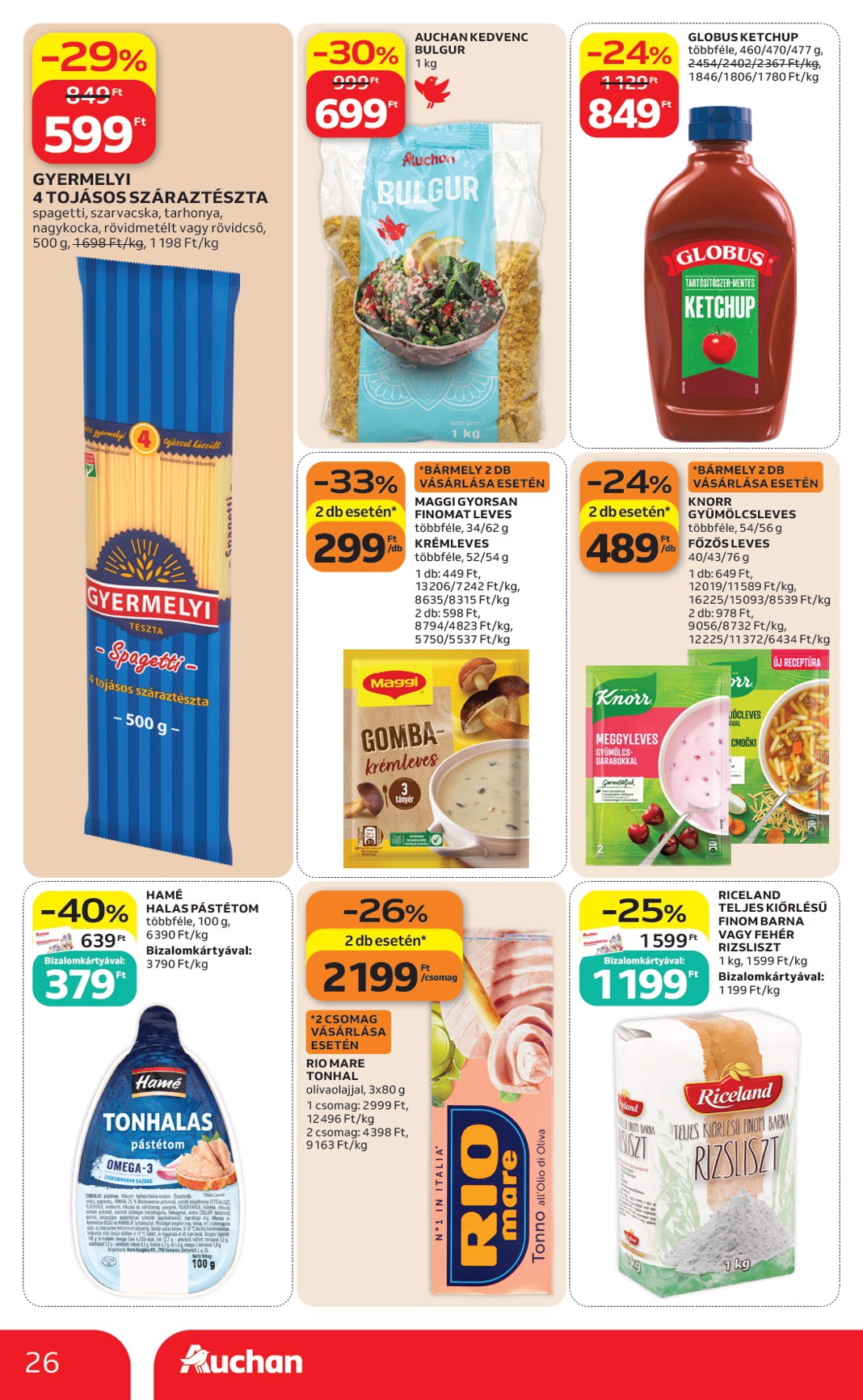 auchan - A jövőbeli Auchan Hipermarket akciós újság csütörtöktől 2026.05.21.-tól szerdától 2026.05.27.-ig érvényes. - page: 26