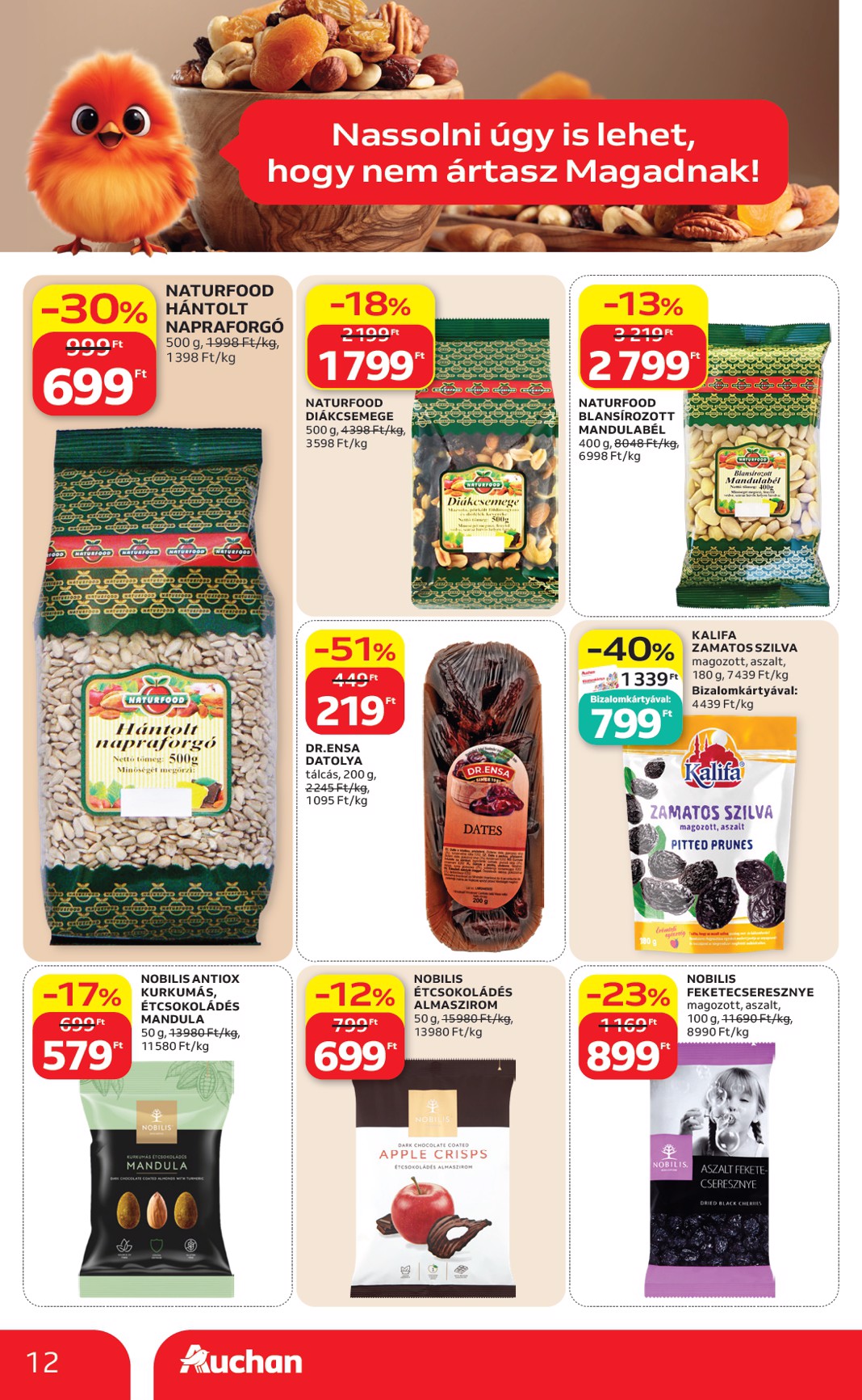 auchan - A jövőbeli Auchan Hipermarket akciós újság csütörtöktől 2026.05.21.-tól szerdától 2026.05.27.-ig érvényes. - page: 12