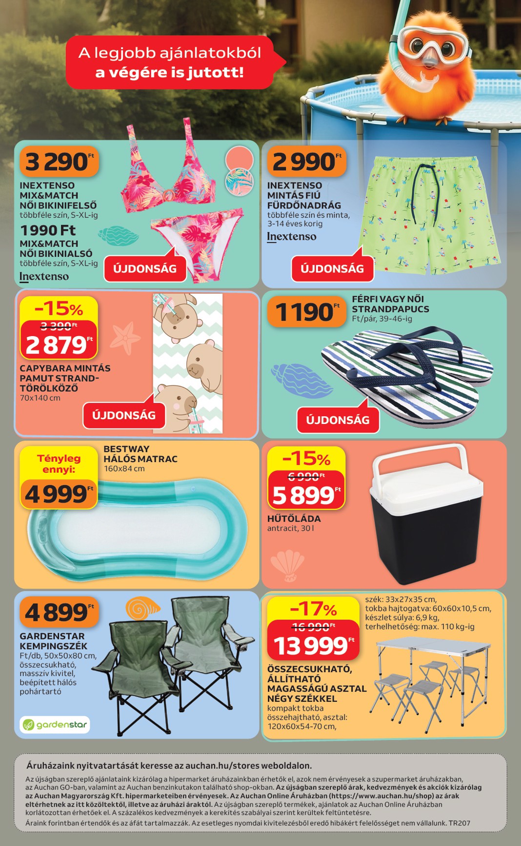 auchan - A jövőbeli Auchan Hipermarket - Strand katalógus akciós újság csütörtöktől 2026.05.28.-tól szerdától 2026.06.10.-ig érvényes. - page: 12