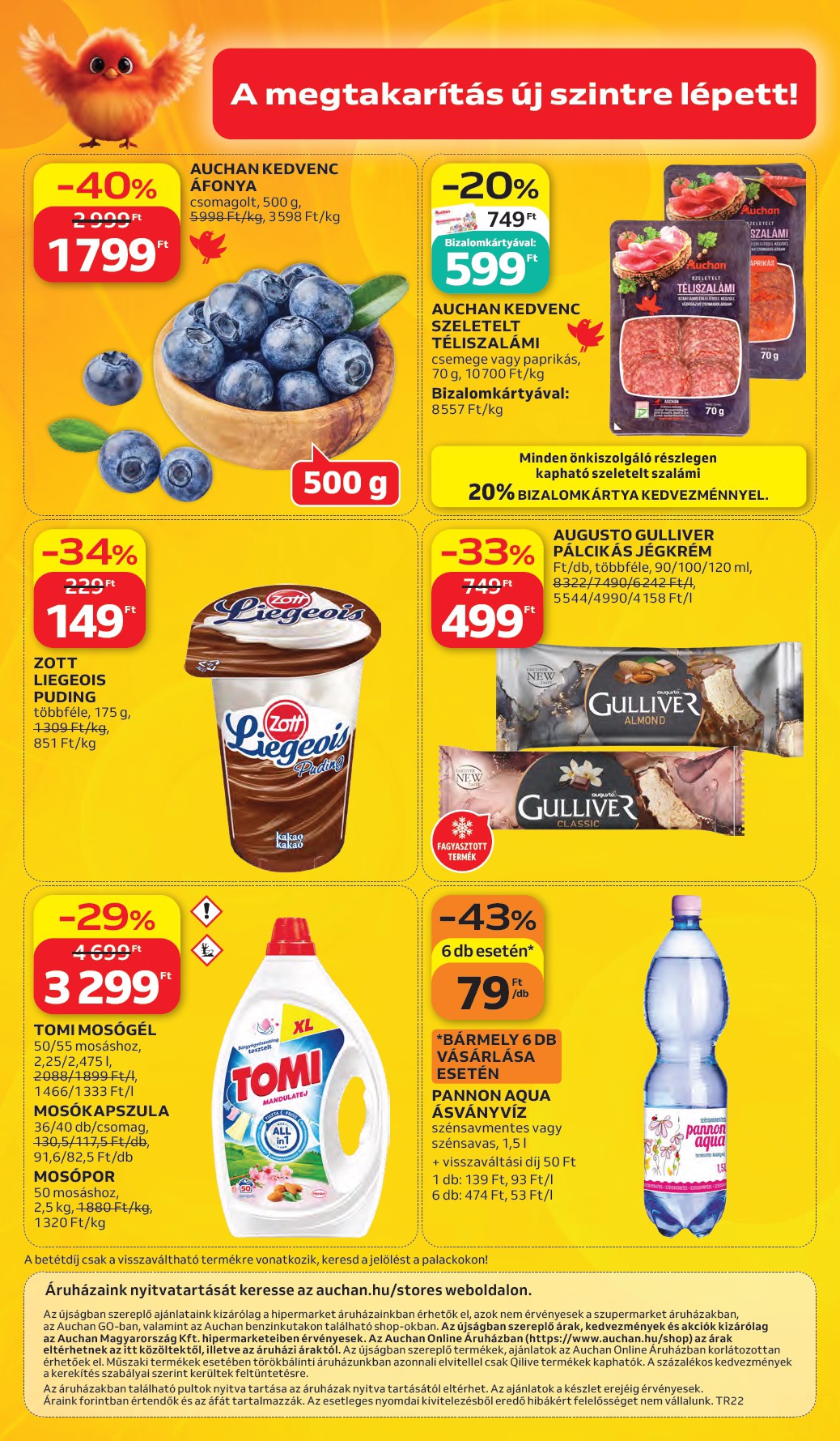 auchan - A jövőbeli Auchan hipermarket akciós újság csütörtöktől 2026.05.28.-tól szerdától 2026.06.03.-ig érvényes. - page: 58