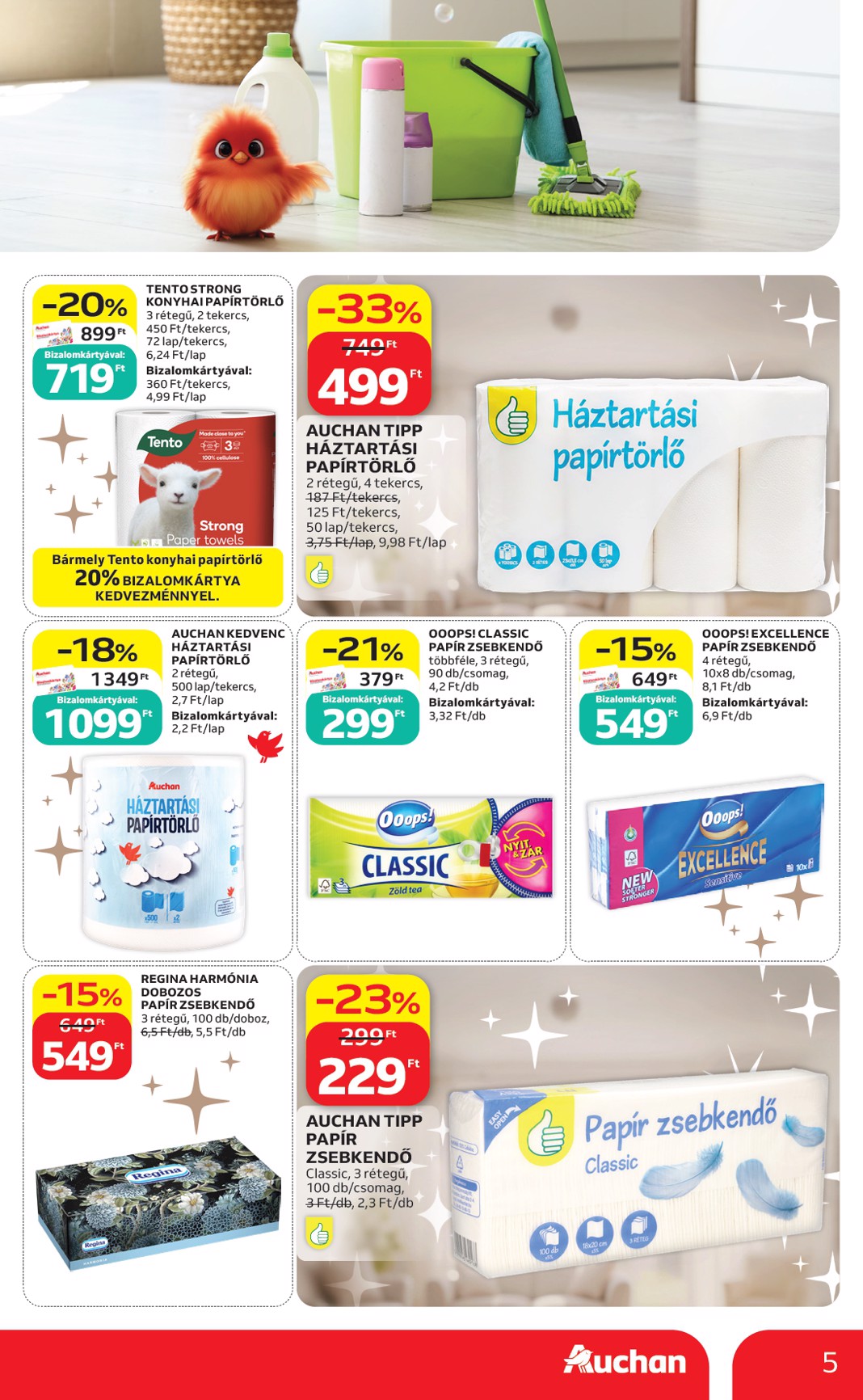 auchan - A jövőbeli Auchan - Fehér hetek ajánlatai akciós újság csütörtöktől 2026.06.04.-tól szerdától 2026.06.17.-ig érvényes. - page: 5