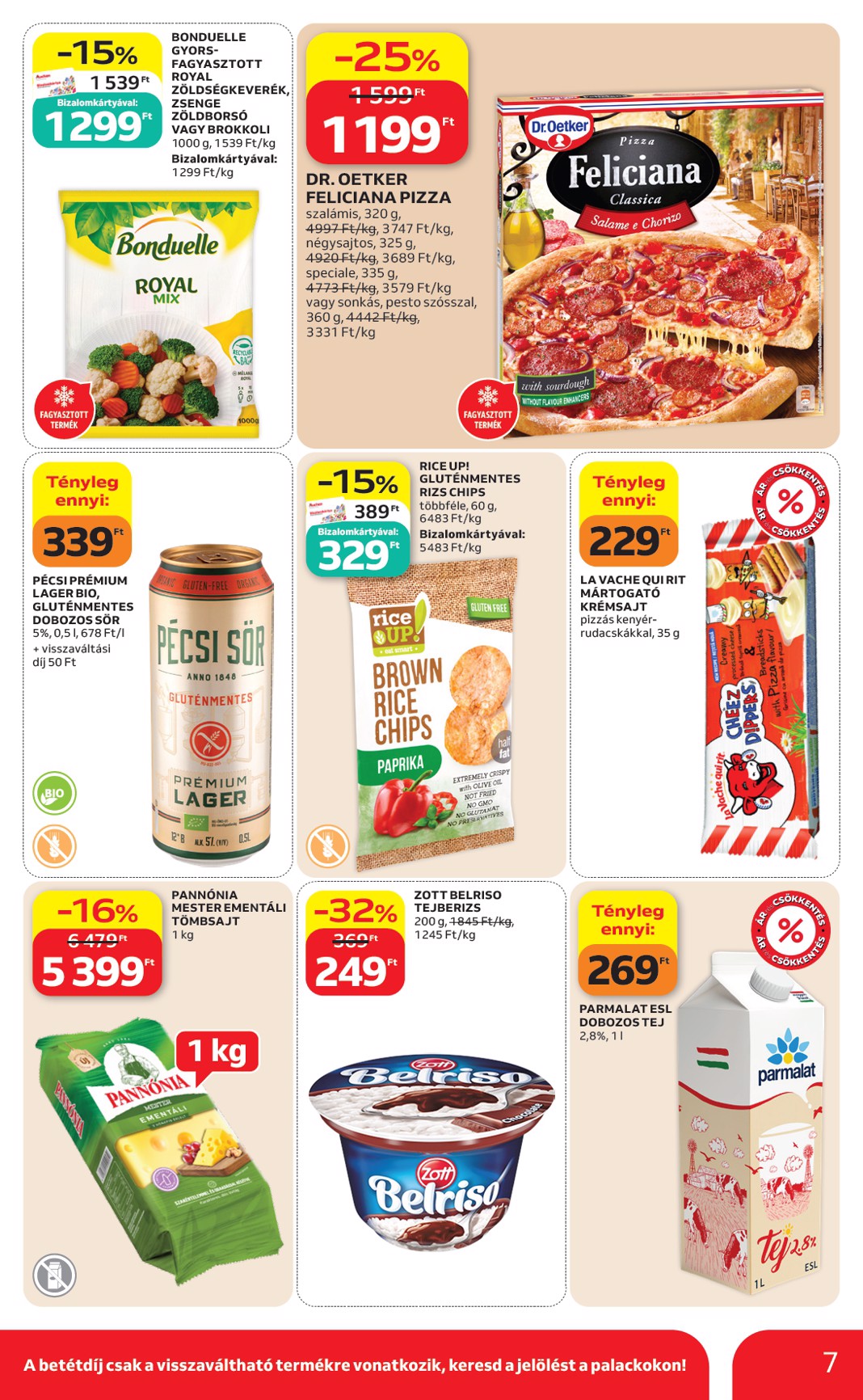 auchan - A jövőbeli Auchan szupermarket akciós újság csütörtöktől 2026.06.04.-tól szerdától 2026.06.10.-ig érvényes. - page: 7