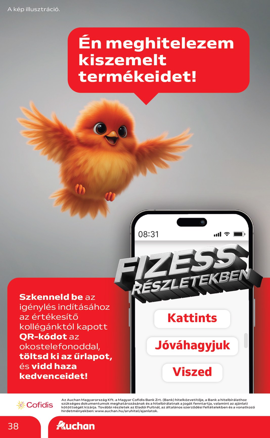 auchan - Aktuális Auchan Hipermarket szórólap érvényes csütörtöktől 2026.06.18.-től szerdától 2026.06.24.-ig - page: 38
