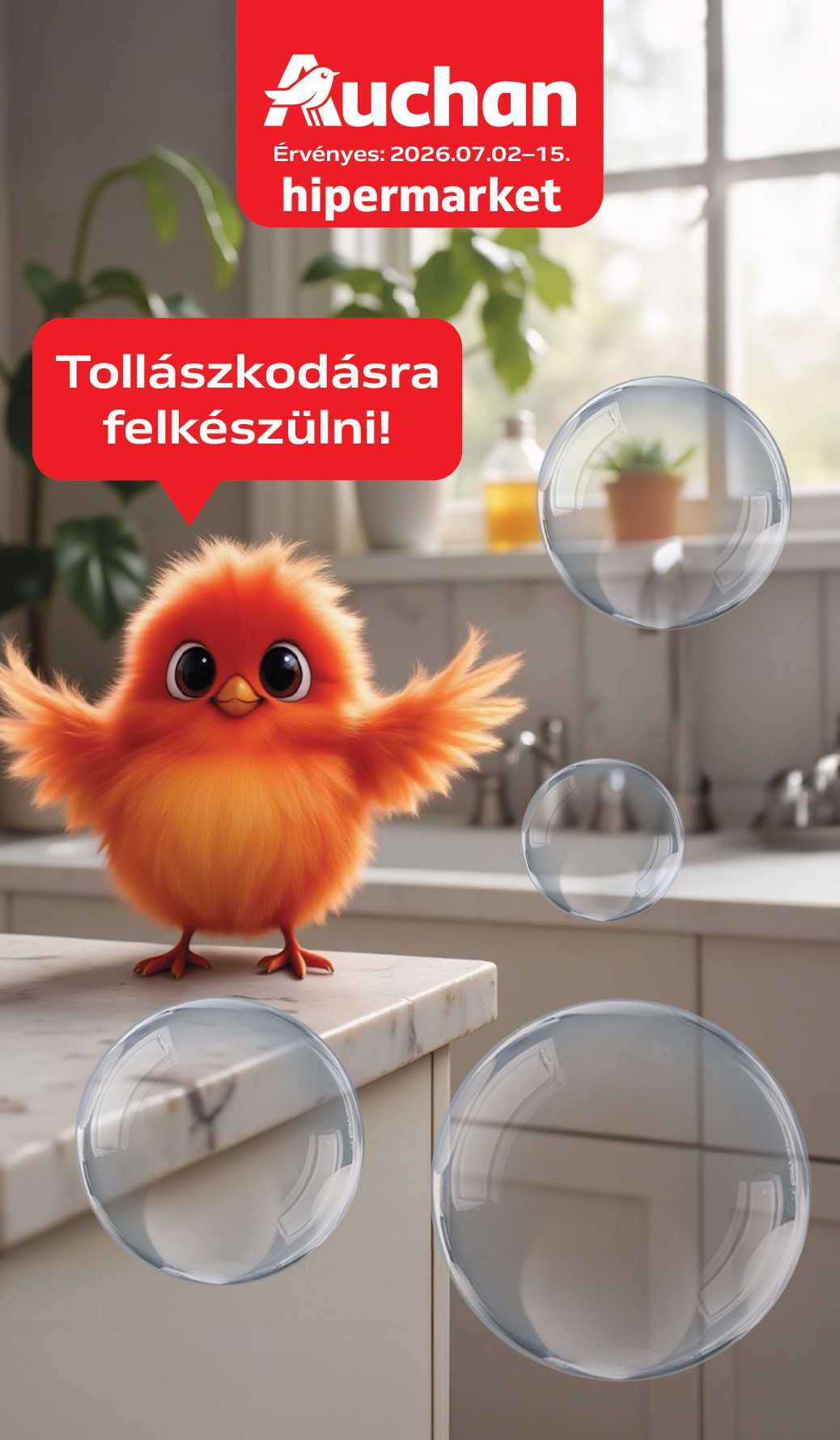 auchan - A jövőbeli Auchan Hipermarket - Szépség ajánlataink akciós újság csütörtöktől 2026.07.02.-tól szerdától 2026.07.15.-ig érvényes.