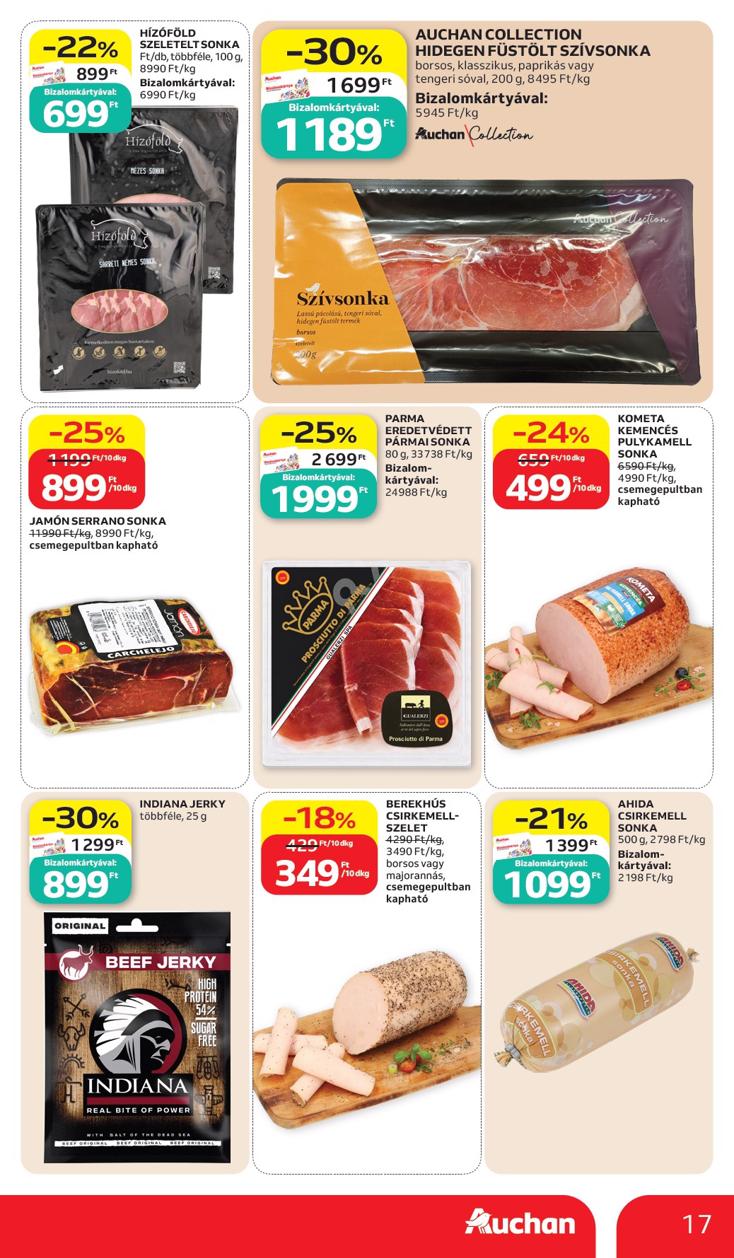 auchan - A jövőbeli Auchan Hipermarket akciós újság csütörtöktől 2026.07.02.-tól szerdától 2026.07.08.-ig érvényes. - page: 17