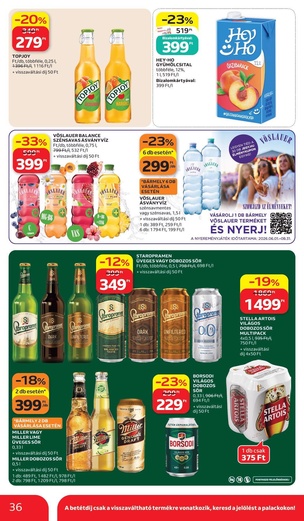auchan - A jövőbeli Auchan Hipermarket akciós újság csütörtöktől 2026.07.02.-tól szerdától 2026.07.08.-ig érvényes. - page: 36