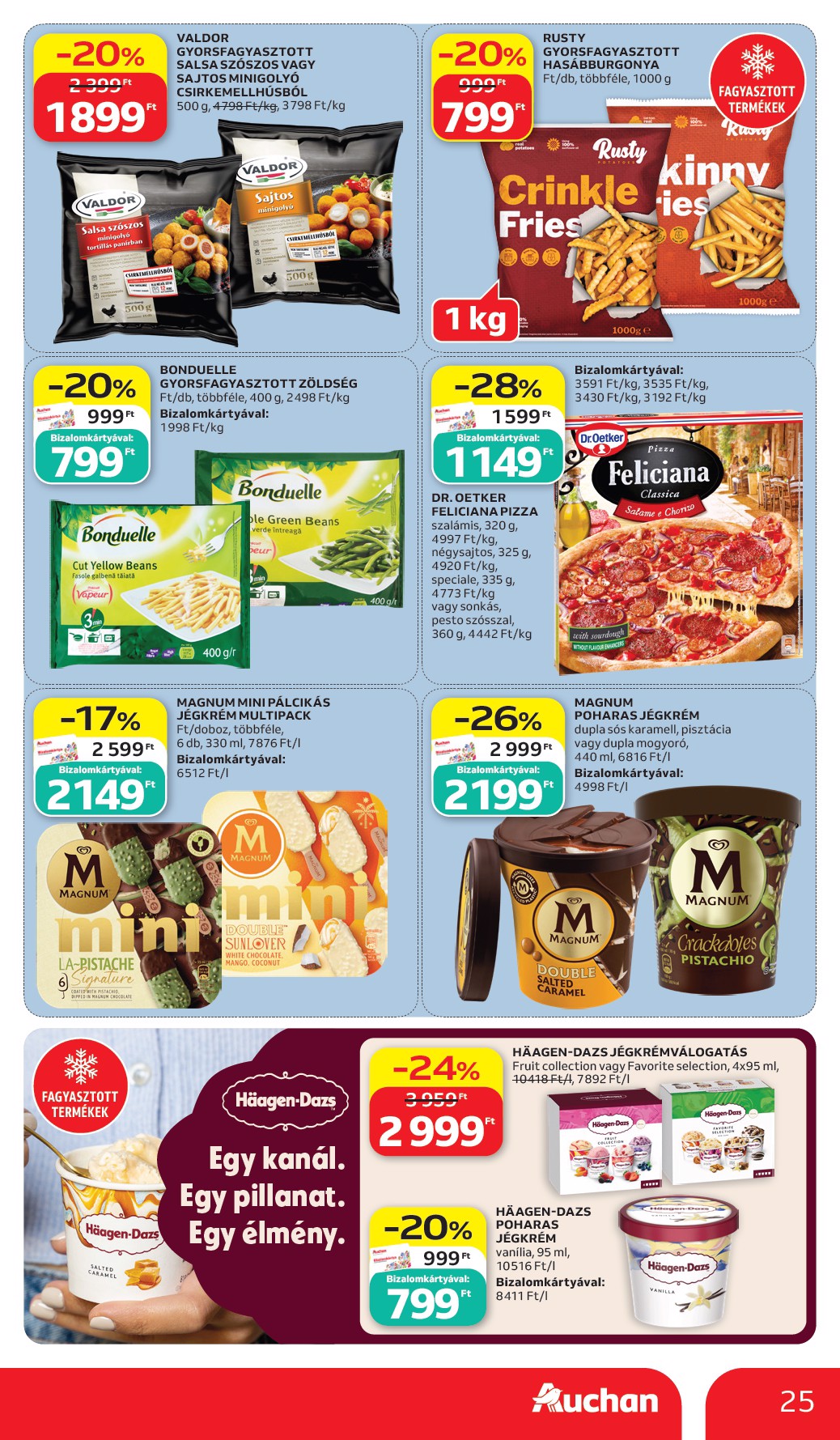 auchan - A jövőbeli Auchan Hipermarket akciós újság csütörtöktől 2026.07.02.-tól szerdától 2026.07.08.-ig érvényes. - page: 25
