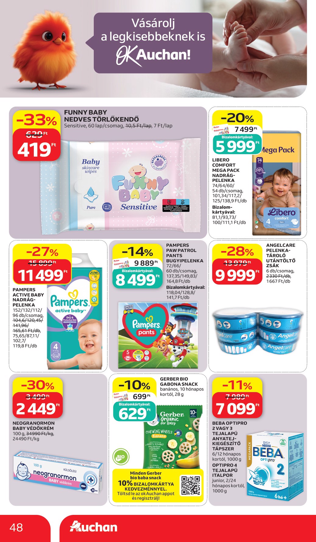 auchan - A jövőbeli Auchan Hipermarket akciós újság csütörtöktől 2026.07.02.-tól szerdától 2026.07.08.-ig érvényes. - page: 48