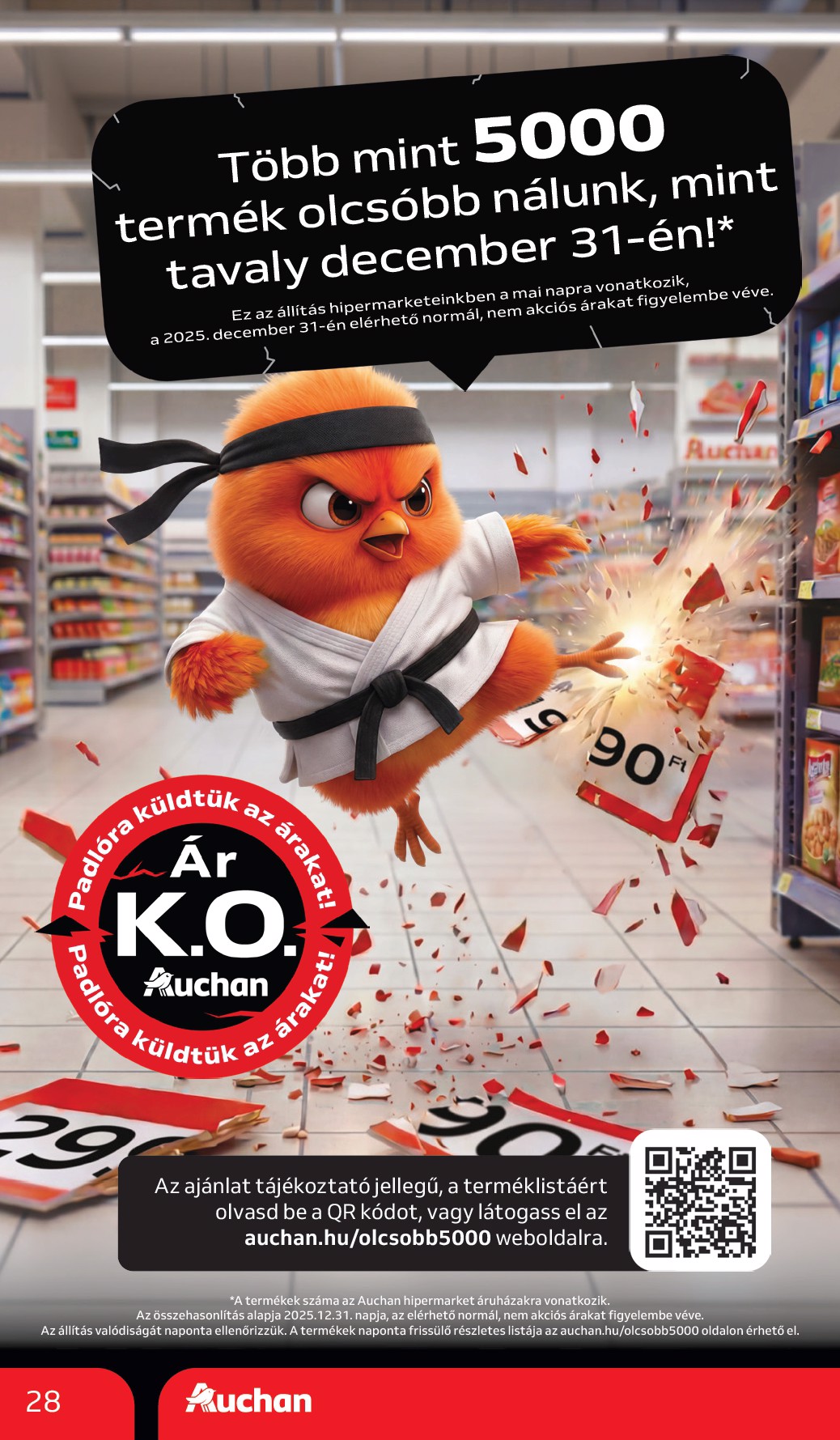 auchan - A jövőbeli Auchan Hipermarket akciós újság csütörtöktől 2026.07.02.-tól szerdától 2026.07.08.-ig érvényes. - page: 28