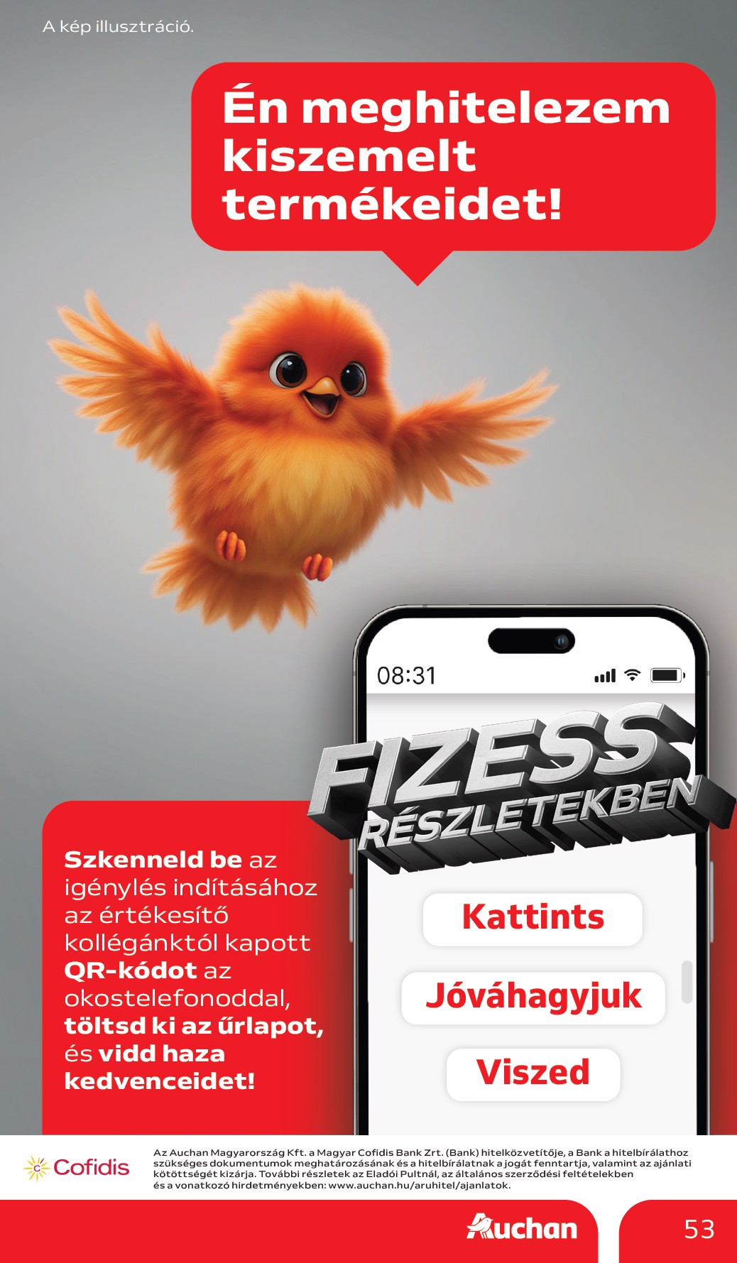 auchan - A jövőbeli Auchan Hipermarket akciós újság csütörtöktől 2026.07.02.-tól szerdától 2026.07.08.-ig érvényes. - page: 53