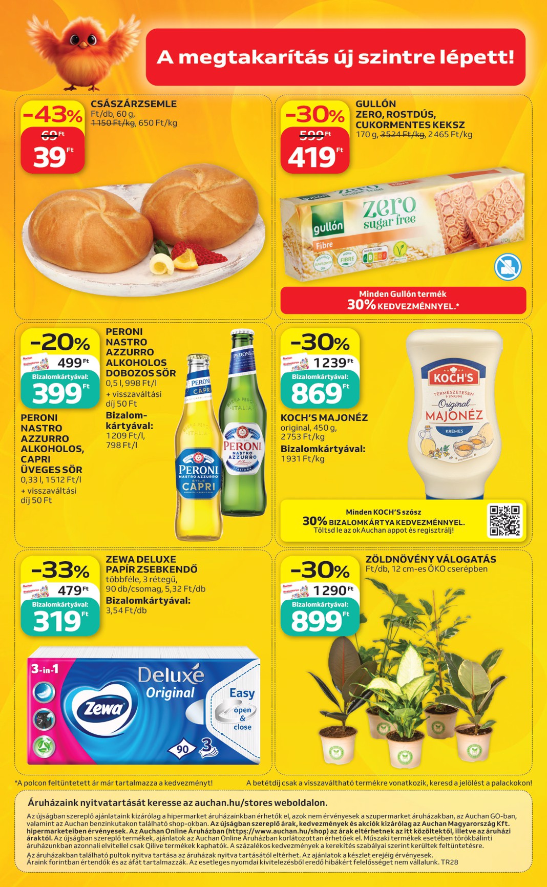 auchan - A jövőbeli Auchan Hipermarket akciós újság csütörtöktől 2026.07.09.-tól szerdától 2026.07.15.-ig érvényes. - page: 50