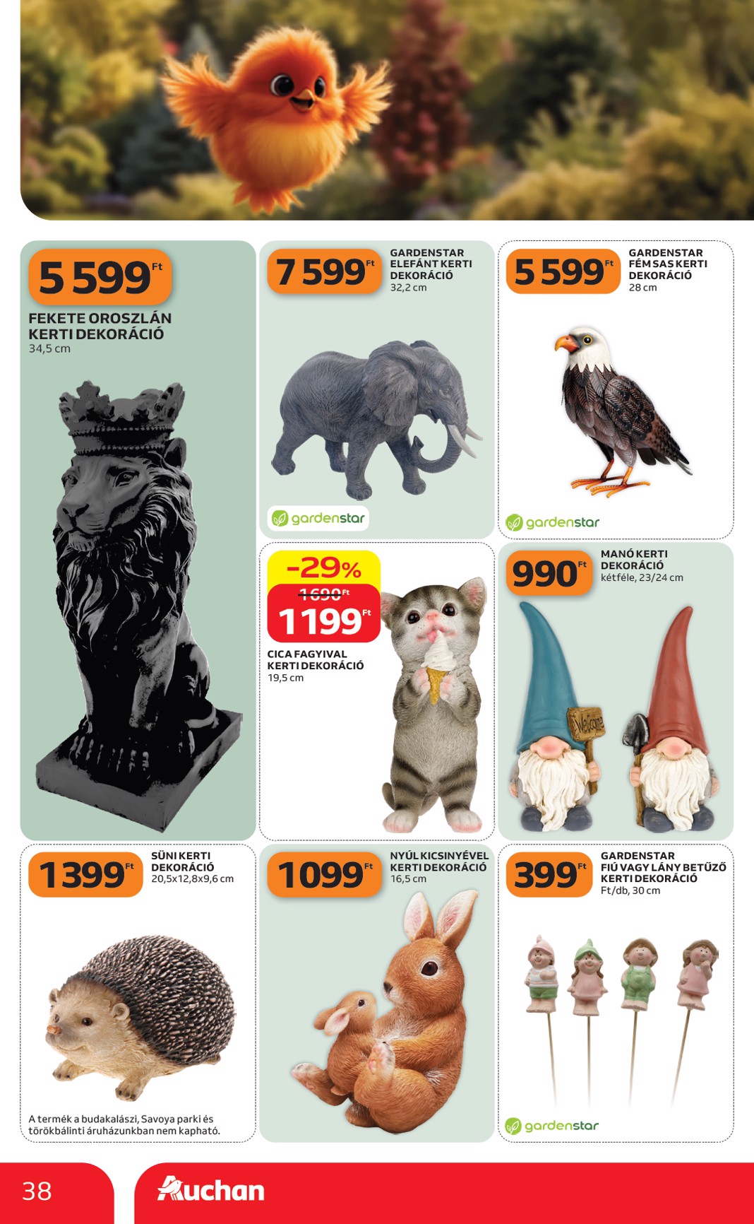 auchan - A jövőbeli Auchan Hipermarket akciós újság csütörtöktől 2026.07.09.-tól szerdától 2026.07.15.-ig érvényes. - page: 38