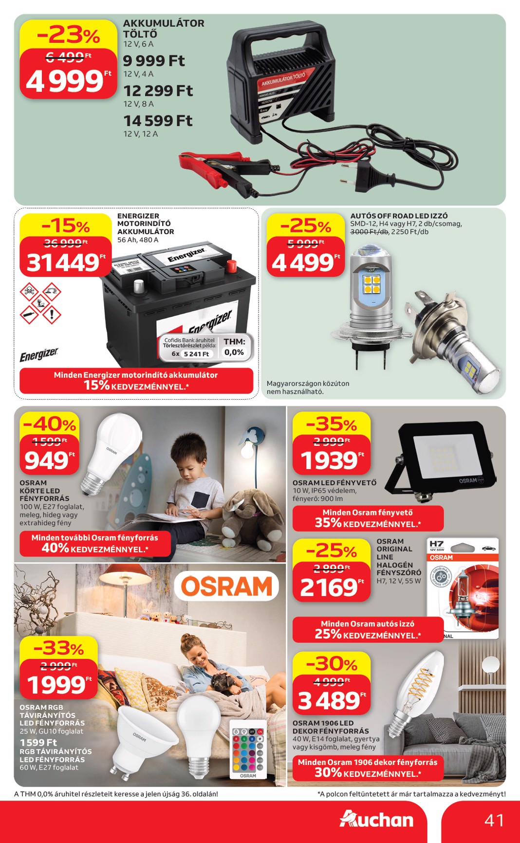 auchan - A jövőbeli Auchan Hipermarket akciós újság csütörtöktől 2026.08.13.-tól szerdától 2026.08.19.-ig érvényes. - page: 41