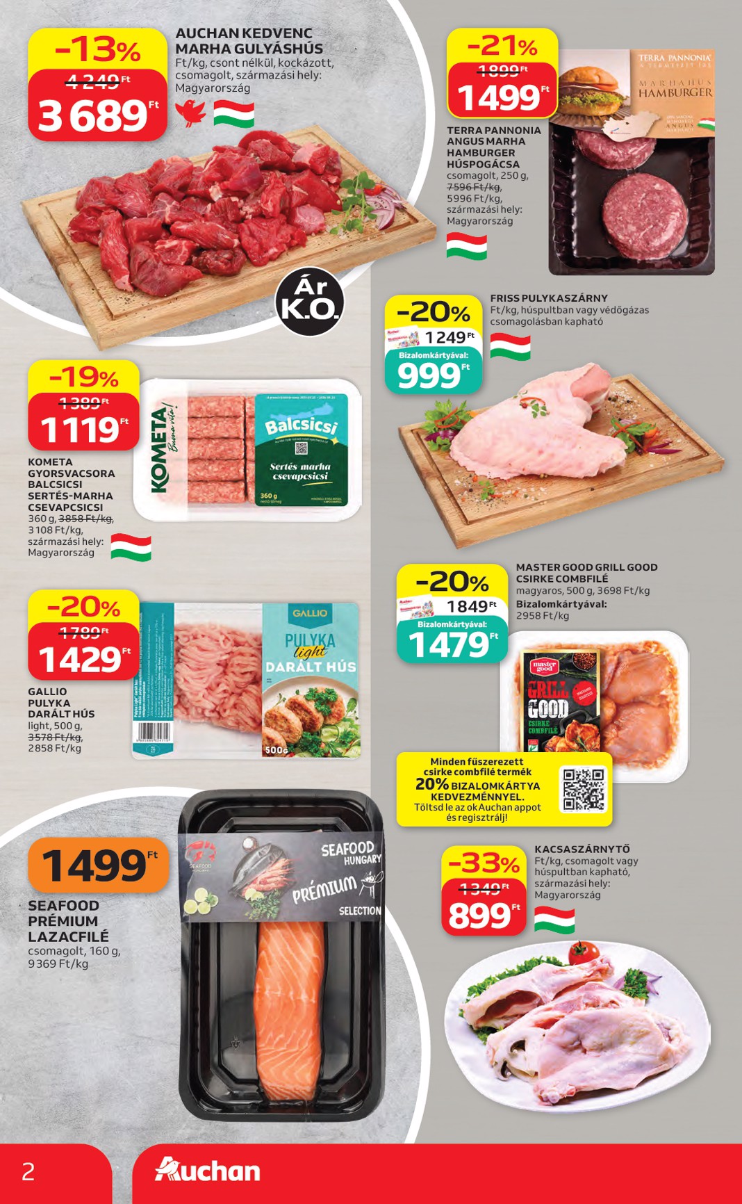 auchan - A jövőbeli Auchan Hipermarket akciós újság csütörtöktől 2026.08.27.-tól szerdától 2026.09.02.-ig érvényes. - page: 2