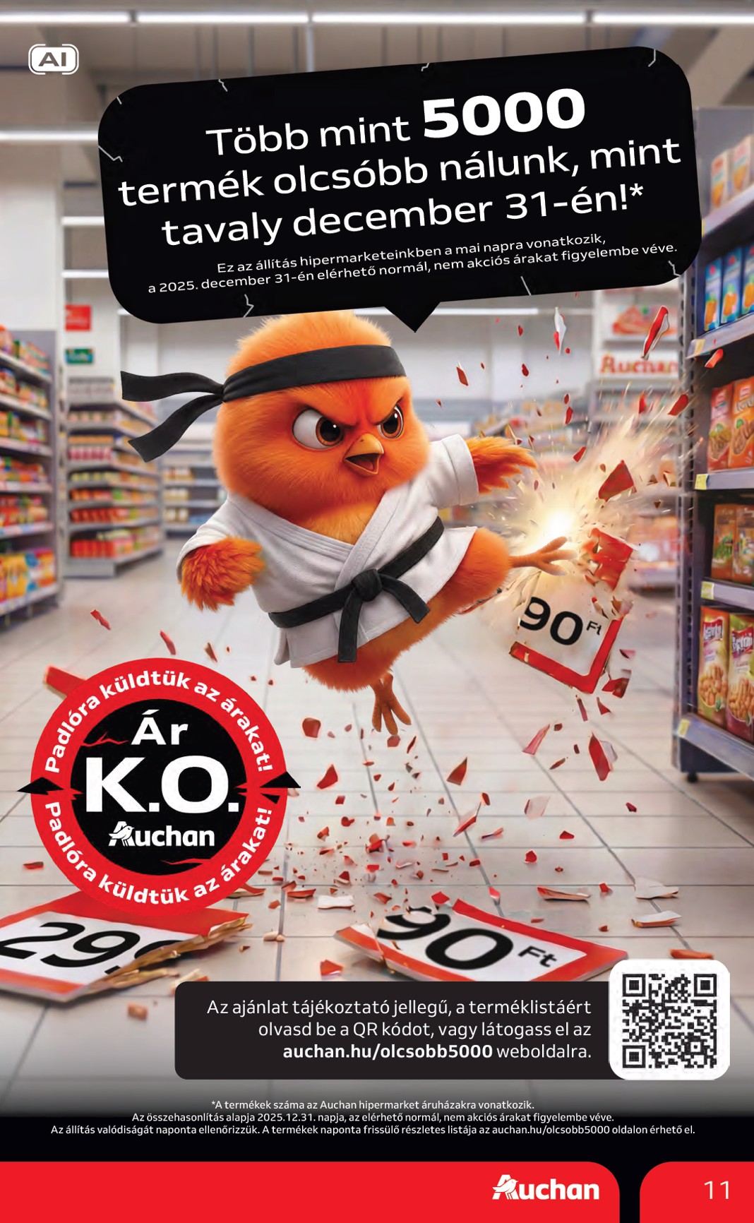 auchan - A jövőbeli Auchan Hipermarket akciós újság csütörtöktől 2026.08.27.-tól szerdától 2026.09.02.-ig érvényes. - page: 11
