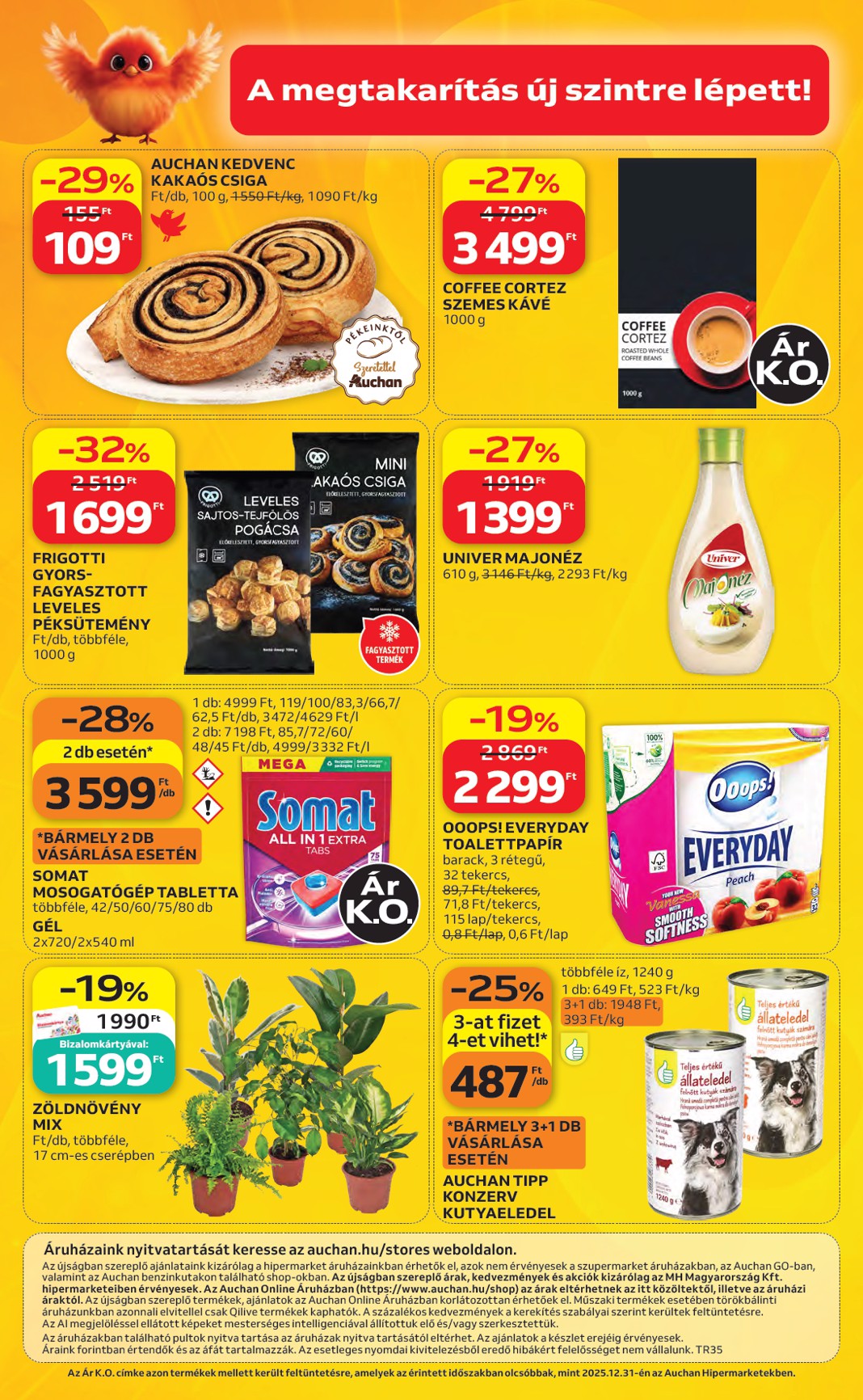 auchan - A jövőbeli Auchan Hipermarket akciós újság csütörtöktől 2026.08.27.-tól szerdától 2026.09.02.-ig érvényes. - page: 56