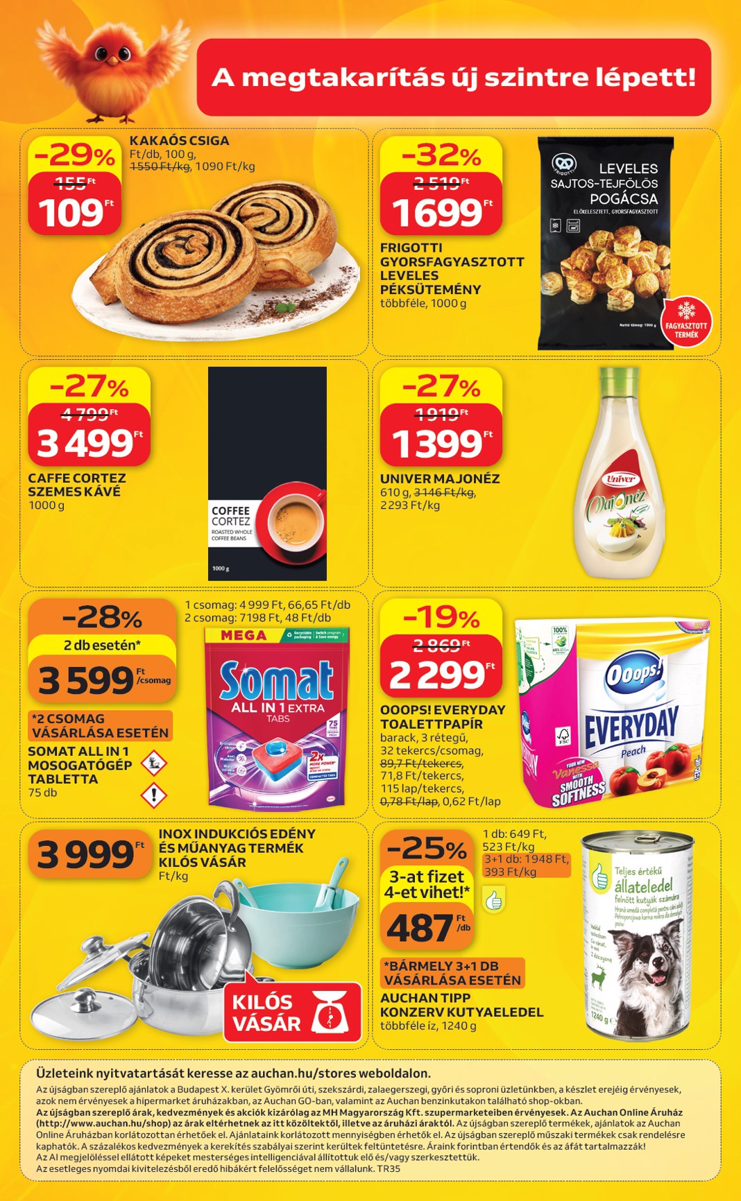 auchan - A jövőbeli Auchan szupermarket akciós újság csütörtöktől 2026.08.27.-tól szerdától 2026.09.02.-ig érvényes. - page: 12