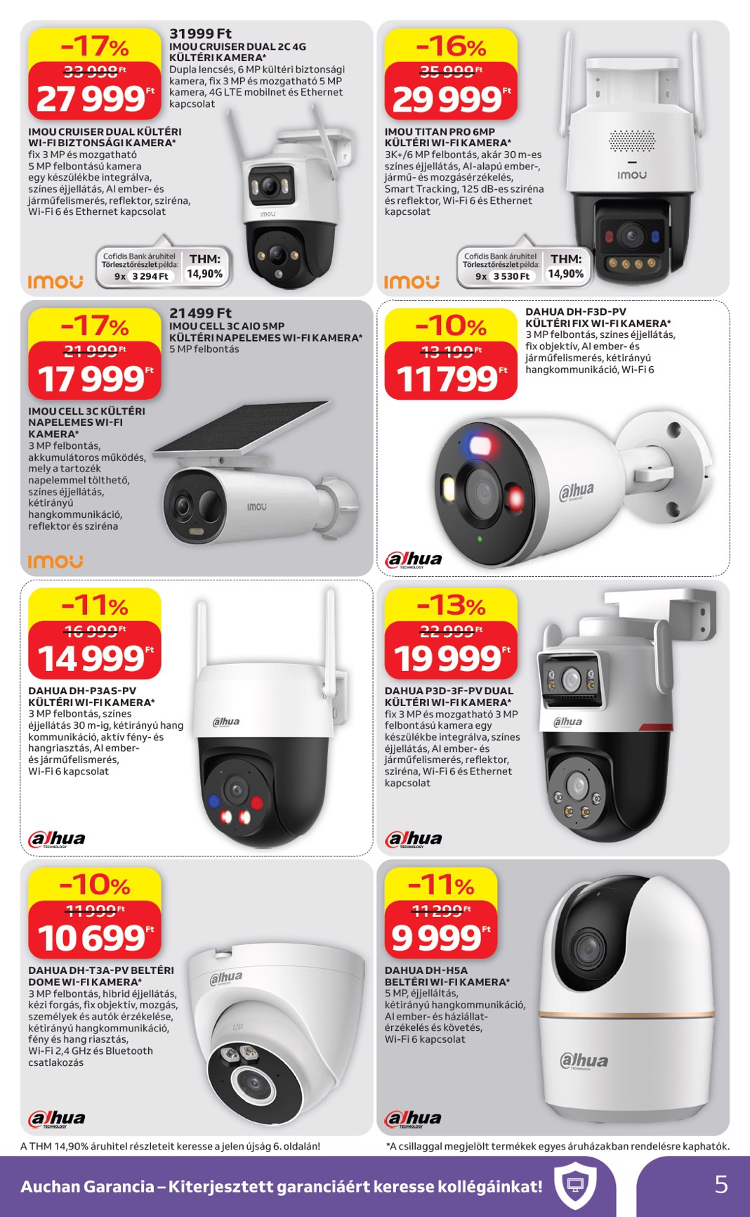 auchan - A jövőbeli Auchan - Kéthetes Elektronikai ajánlataink akciós újság csütörtöktől 2026.09.10.-tól szerdától 2026.09.23.-ig érvényes. - page: 5