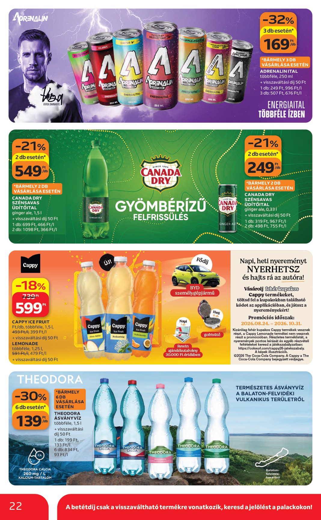 auchan - A jövőbeli Auchan - Kedvenc Márkáink akciós újság csütörtöktől 2026.09.10.-tól szerdától 2026.09.23.-ig érvényes. - page: 22