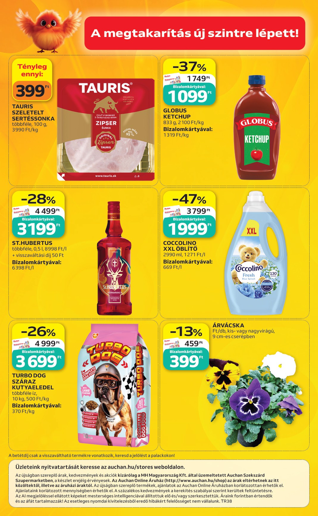 auchan - A jövőbeli Auchan Szupermarket Szekszárd akciós újság csütörtöktől 2026.09.17.-tól szerdától 2026.09.23.-ig érvényes. - page: 4