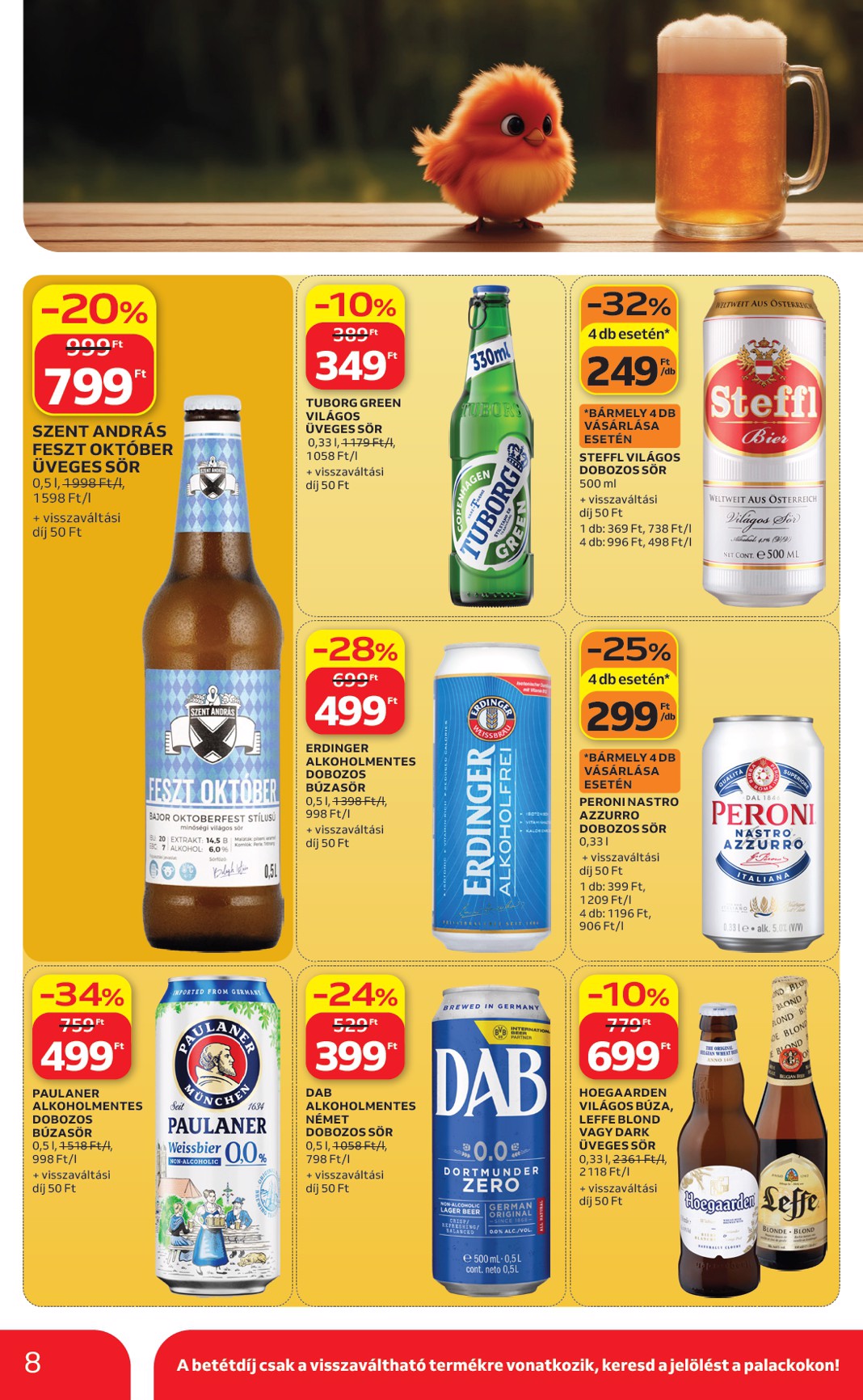 auchan - A jövőbeli Auchan Hipermarket akciós újság csütörtöktől 2026.09.17.-tól szerdától 2026.09.30.-ig érvényes. - page: 8
