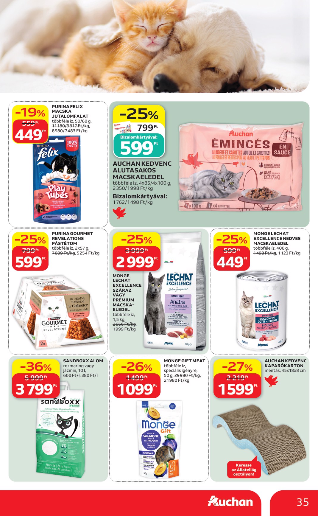auchan - Aktuális Auchan szórólap érvényes csütörtöktől 2026.09.17.-től szerdától 2026.09.23.-ig - page: 35