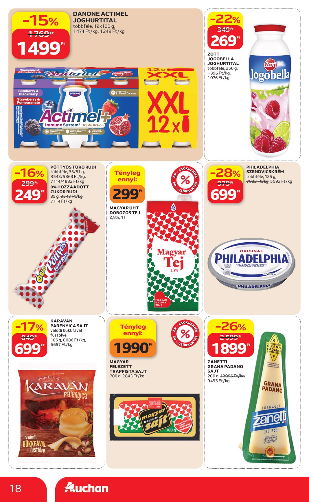 auchan - A jövőbeli Auchan Hipermarket akciós újság csütörtöktől 2026.09.24.-tól szerdától 2026.09.30.-ig érvényes. - page: 18