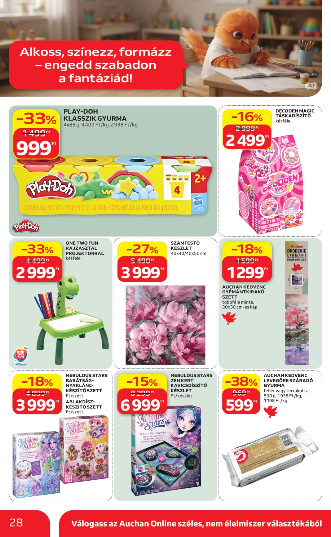 auchan - A jövőbeli Auchan Hipermarket akciós újság csütörtöktől 2026.09.24.-tól szerdától 2026.09.30.-ig érvényes. - page: 28