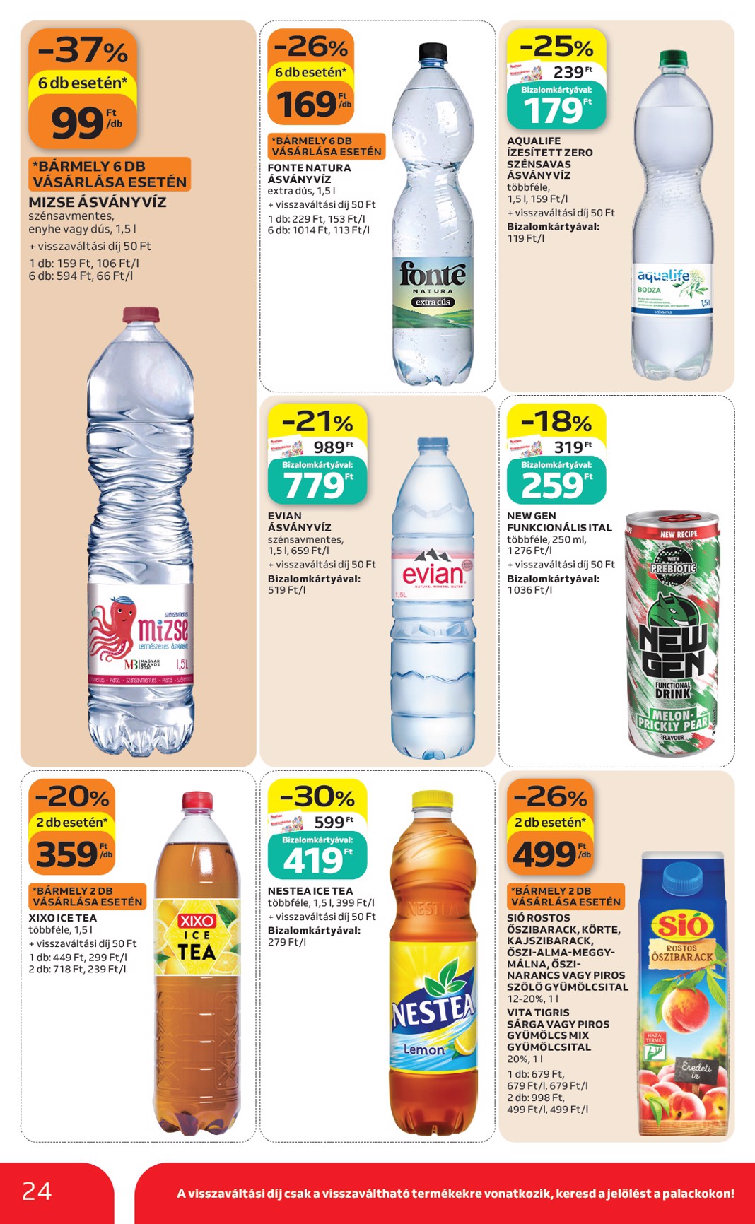 auchan - A jövőbeli Auchan Hipermarket akciós újság csütörtöktől 2026.09.24.-tól szerdától 2026.09.30.-ig érvényes. - page: 24