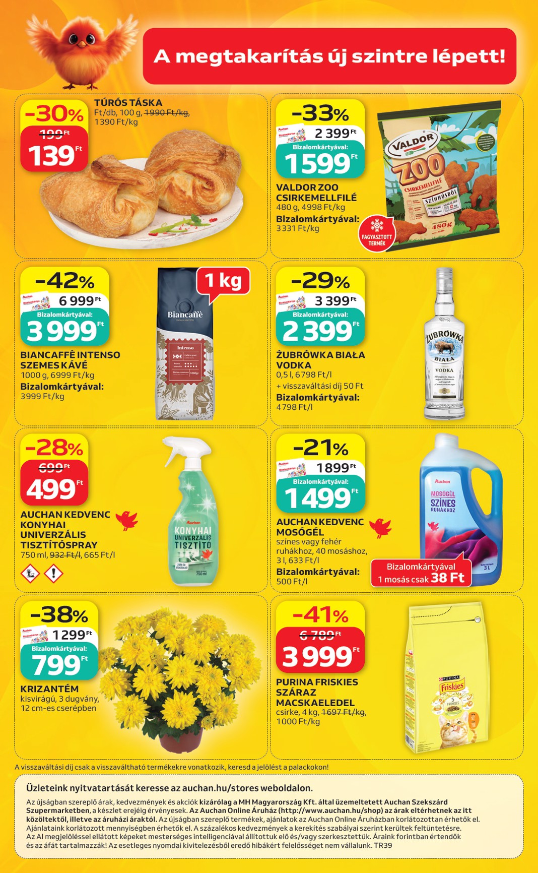 auchan - A jövőbeli Auchan - Szekszárdi ajánlataink akciós újság csütörtöktől 2026.09.24.-tól szerdától 2026.09.30.-ig érvényes. - page: 4