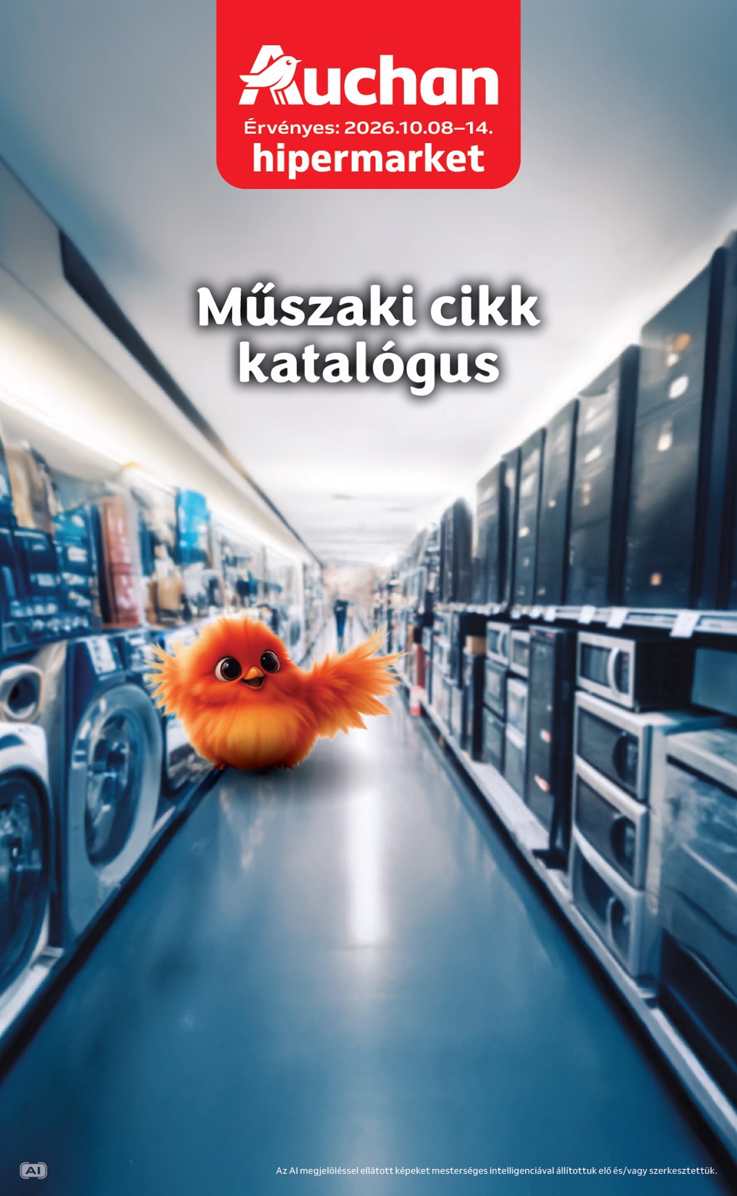 auchan - Aktuális Auchan - Műszaki ajánlataink szórólap érvényes csütörtöktől 2026.10.08.-től szerdától 2026.10.14.-ig