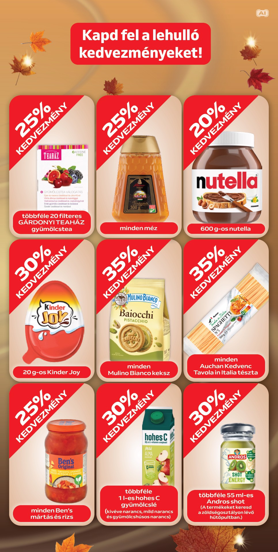 auchan - Aktuális Auchan - Őszi kuponnapok szórólap érvényes csütörtöktől 2026.10.01.-től vasárnaptól 2026.10.11.-ig - page: 11