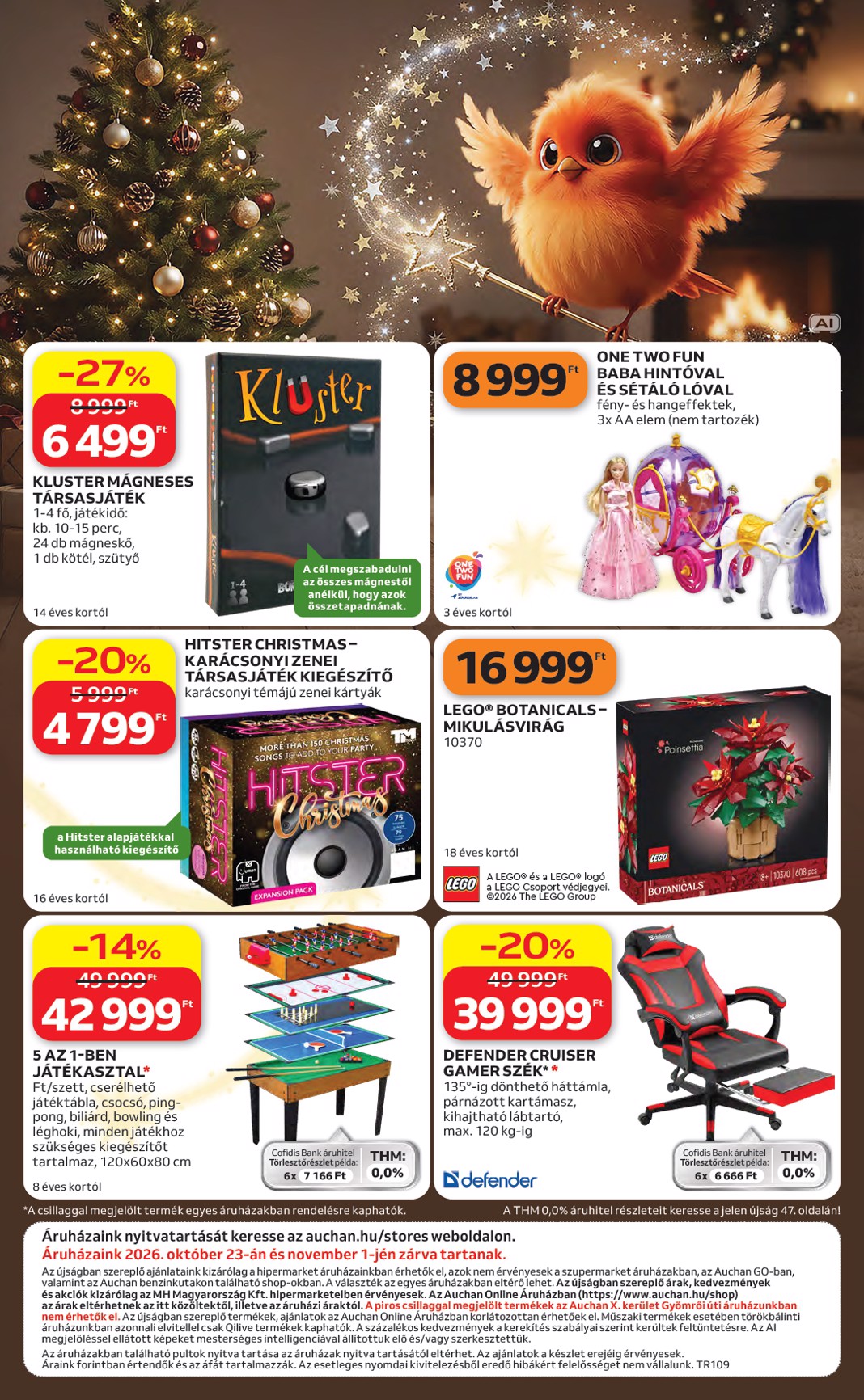 auchan - A jövőbeli Auchan Hipermarket akciós újság csütörtöktől 2026.10.22.-tól szerdától 2026.11.25.-ig érvényes. - page: 52