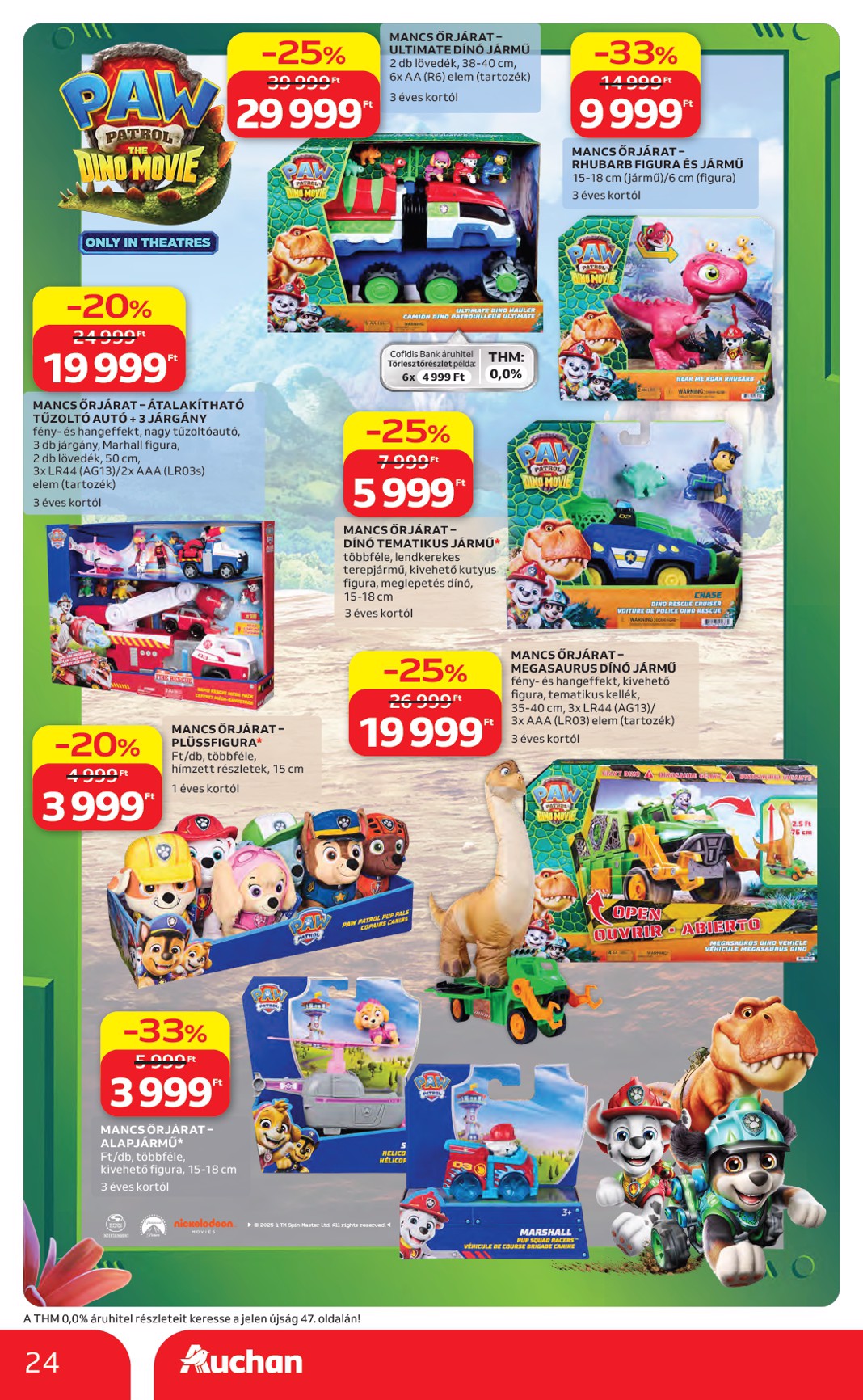 auchan - A jövőbeli Auchan Hipermarket akciós újság csütörtöktől 2026.10.22.-tól szerdától 2026.11.25.-ig érvényes. - page: 24