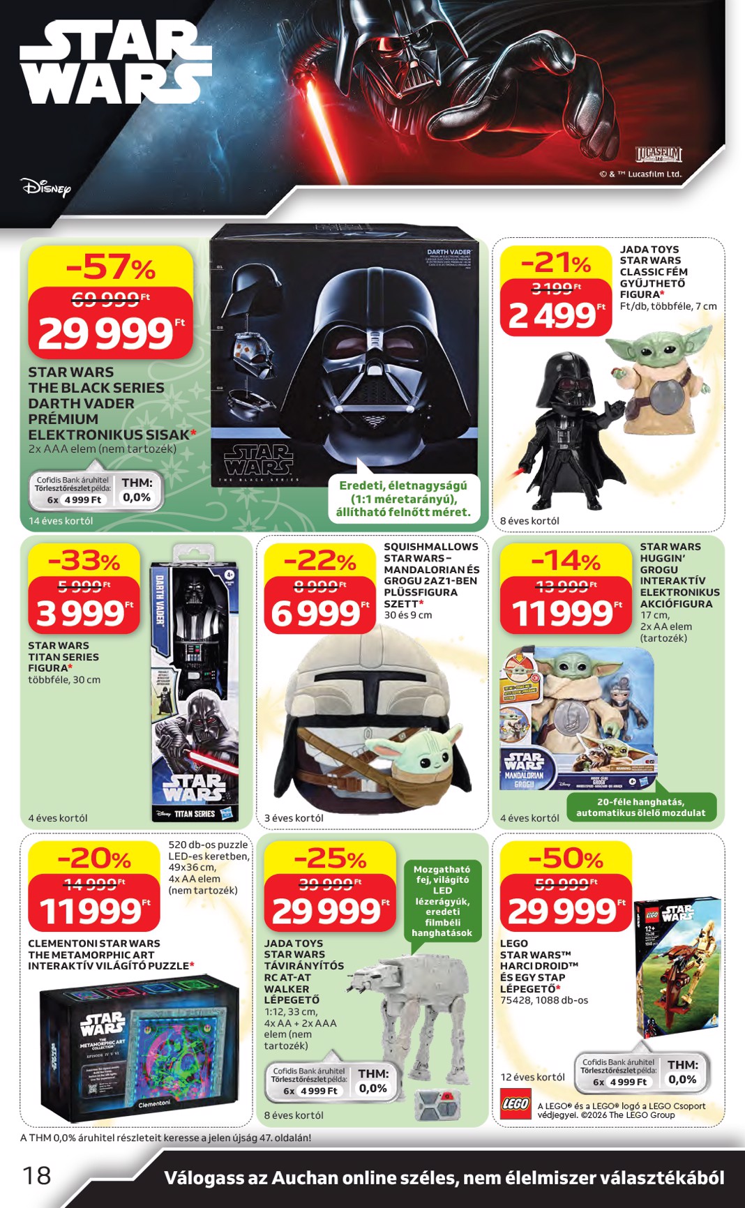 auchan - A jövőbeli Auchan Hipermarket akciós újság csütörtöktől 2026.10.22.-tól szerdától 2026.11.25.-ig érvényes. - page: 18