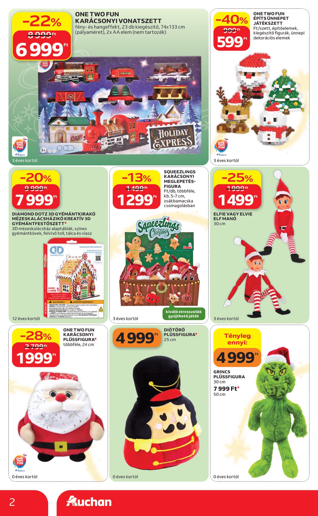 auchan - A jövőbeli Auchan Hipermarket akciós újság csütörtöktől 2026.10.22.-tól szerdától 2026.11.25.-ig érvényes. - page: 2